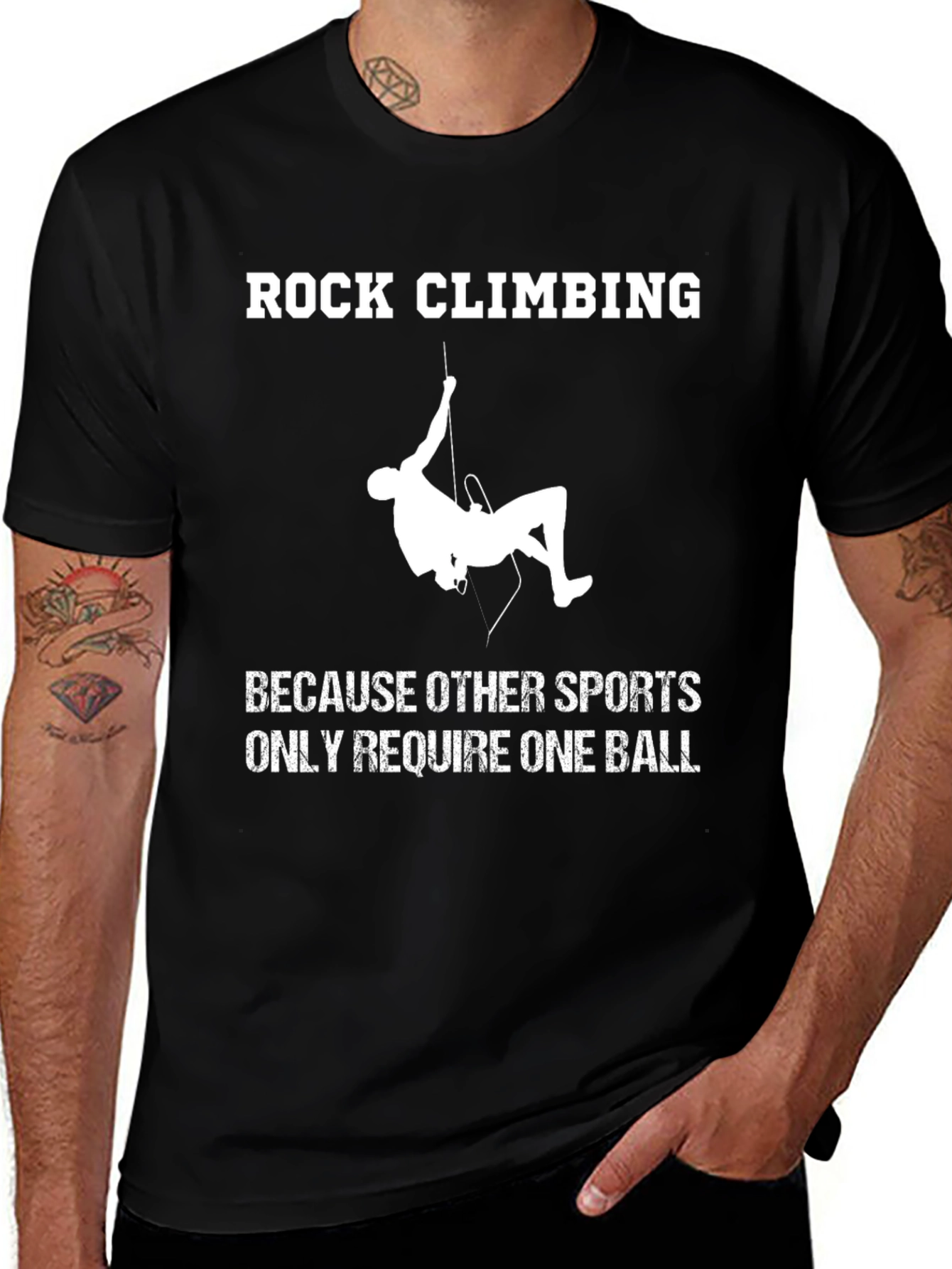 Variant 27 of Rock Climbing T-Shirt Funny Sports Climber Gift