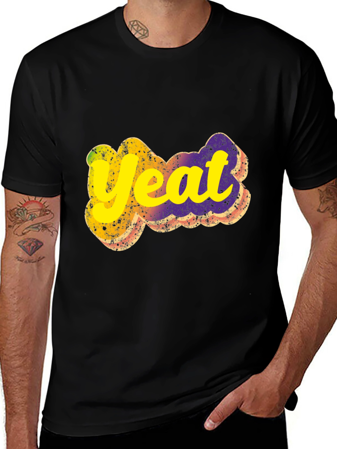 Variant 19 of Yeat Graphic Black T-Shirt