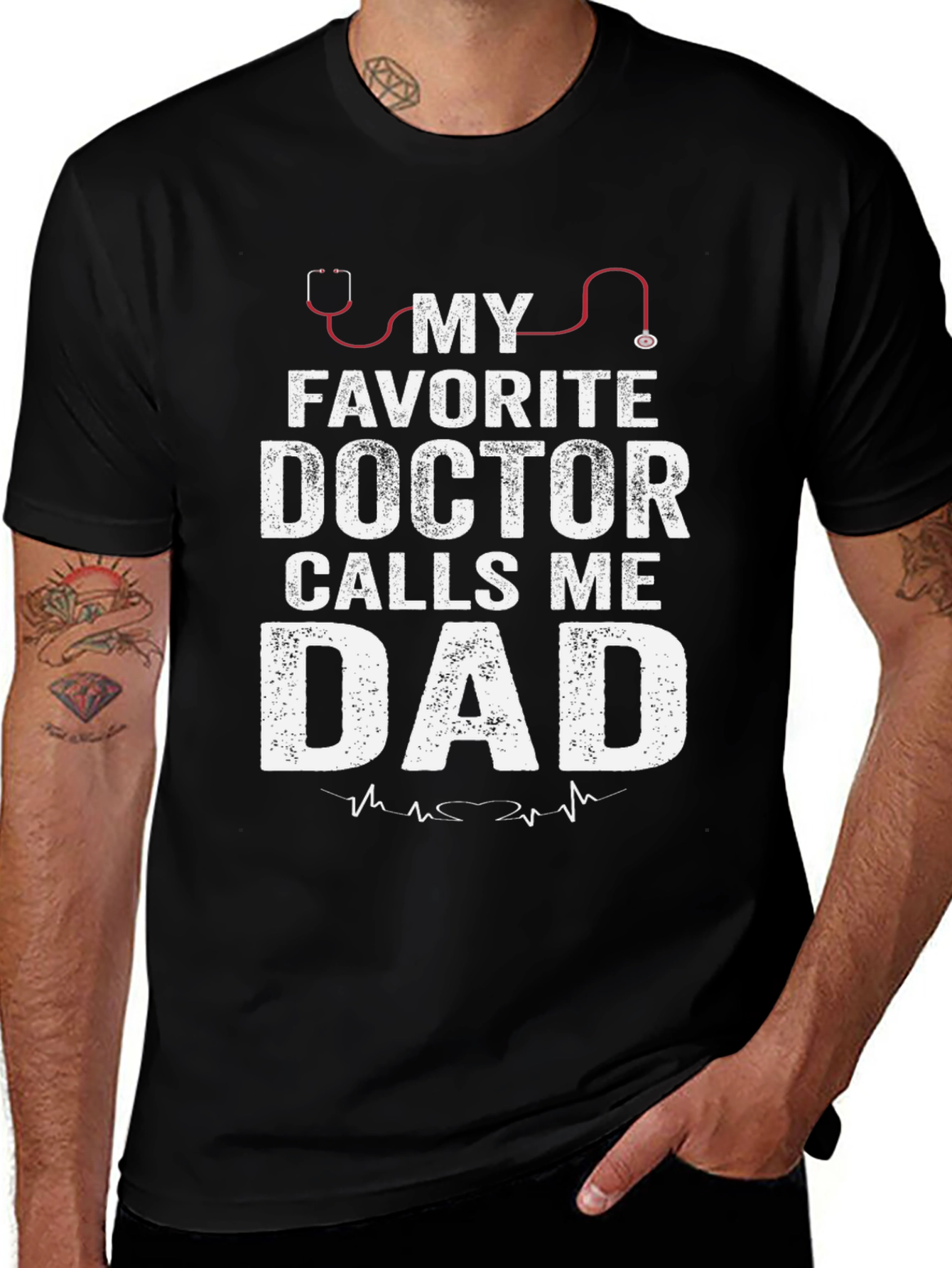 Variant 8 of My Favorite Doctor Calls Me Dad T-Shirt