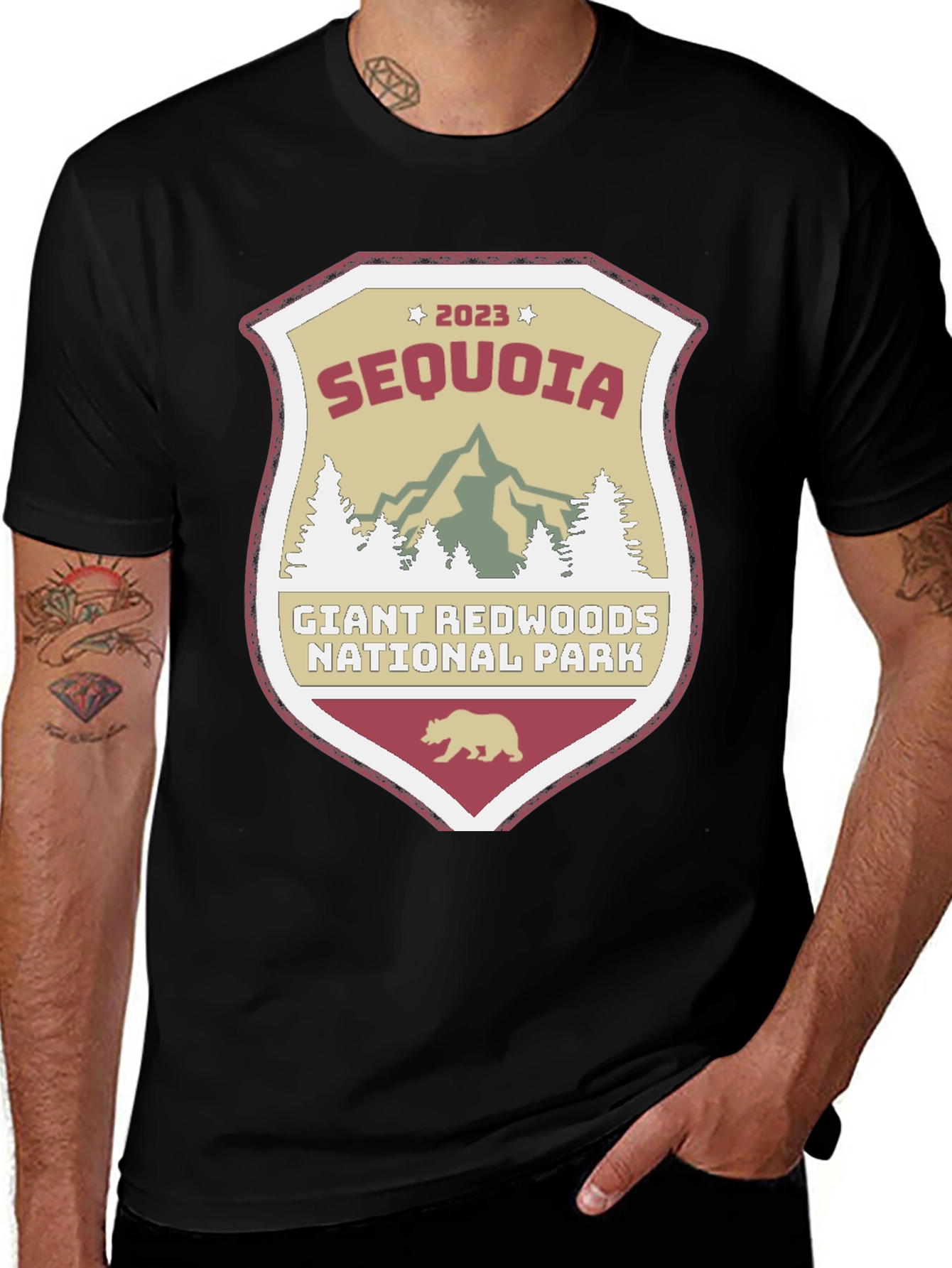 Sequoia National Park Graphic Tee - Giant Redwoods