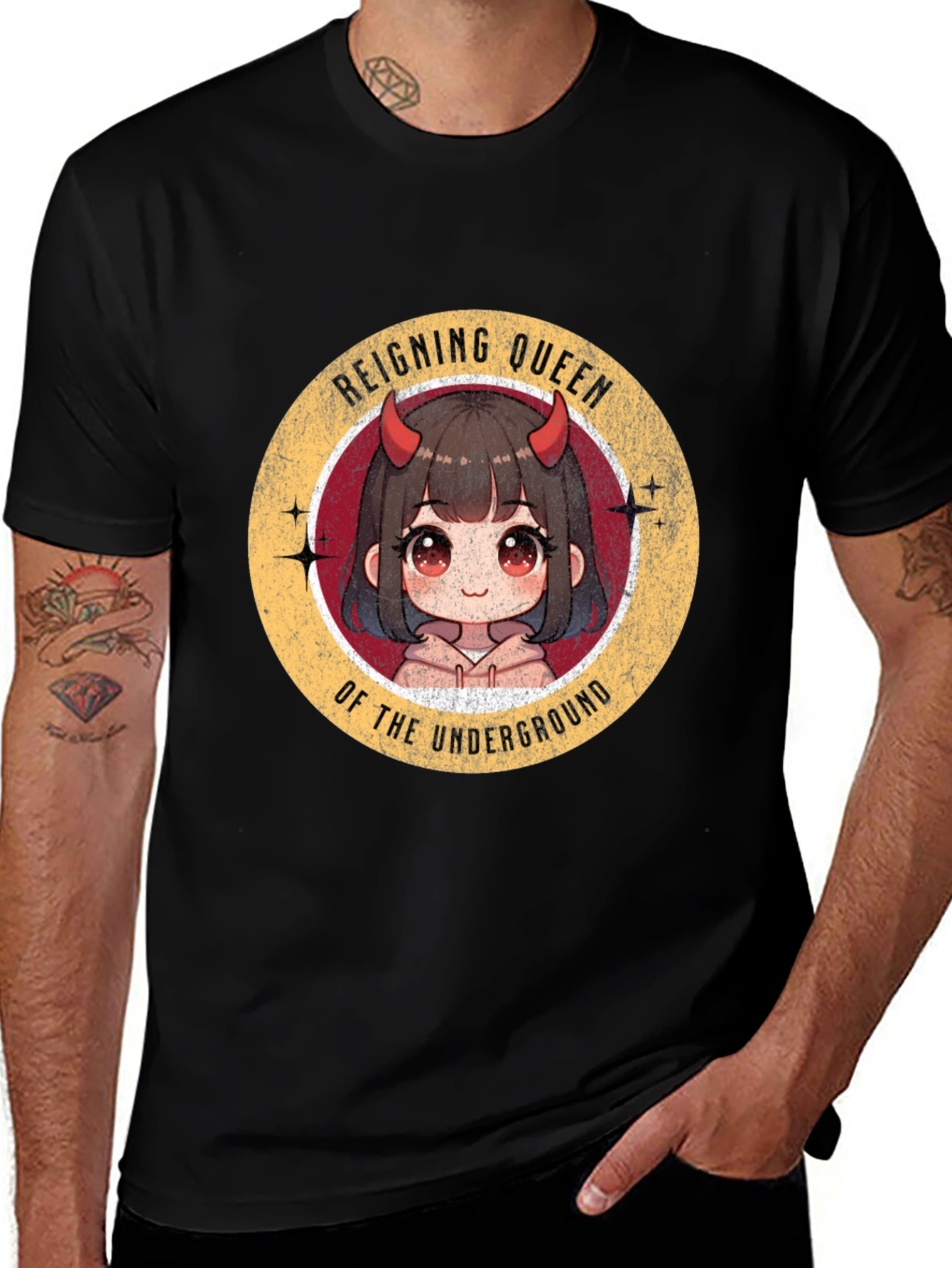 Variant 28 of Reigning Queen Underground Anime T-Shirt