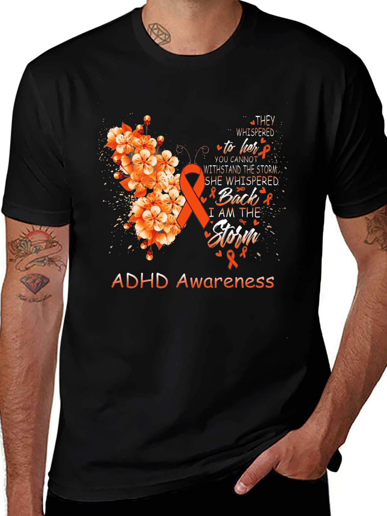 ADHD Awareness T-Shirt - "I Am The Storm"