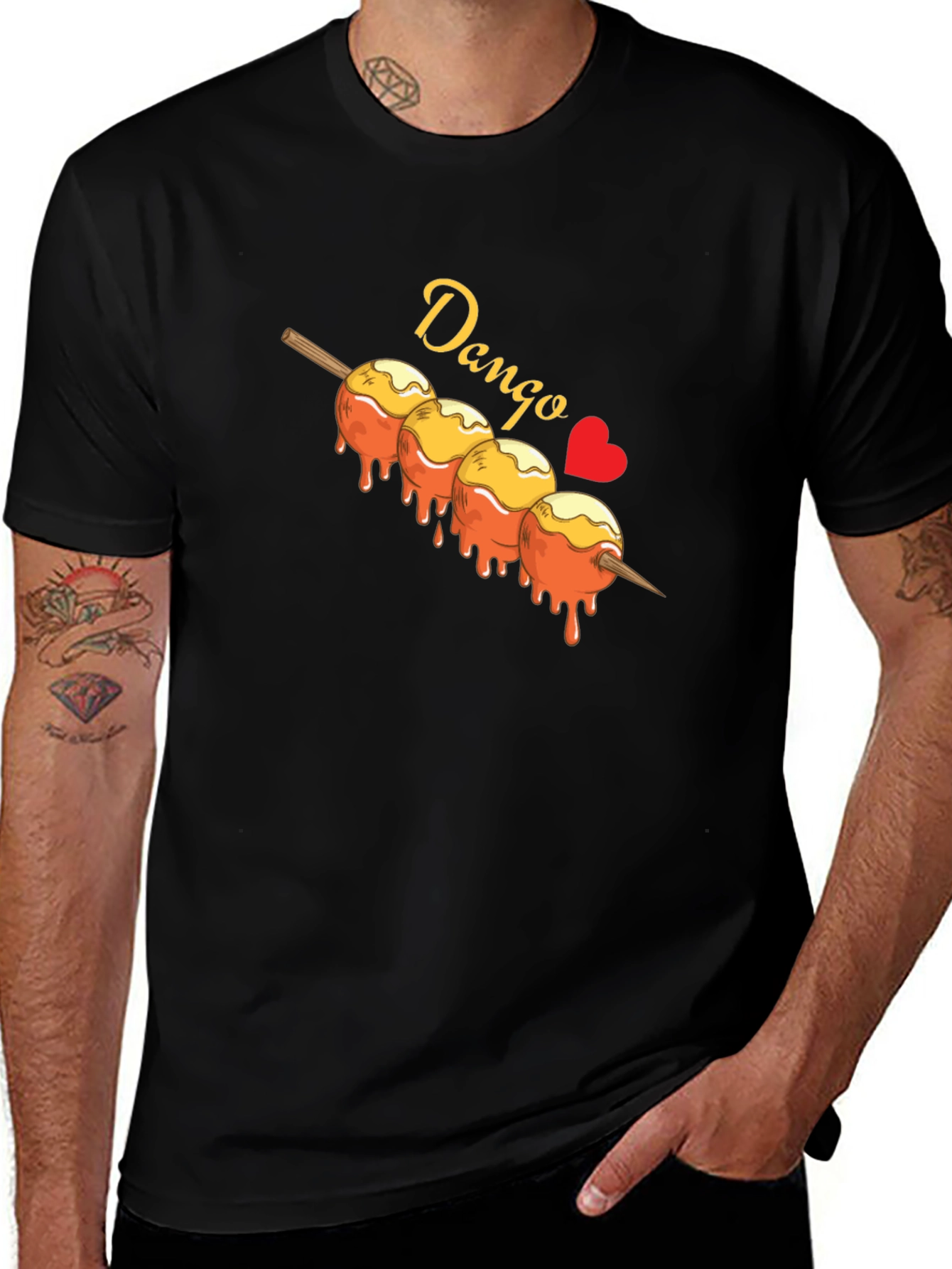Dango T-Shirt - Japanese Sweet Treat Design
