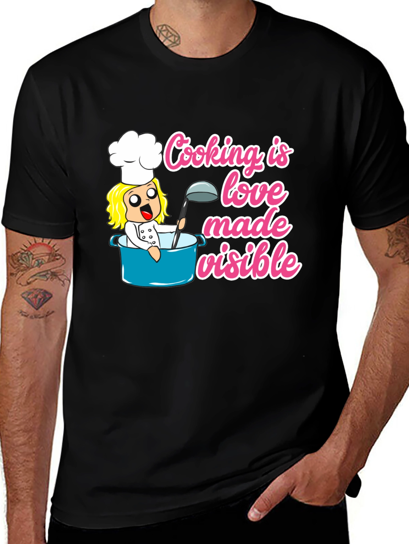 Variant 27 of Cooking is Love T-Shirt