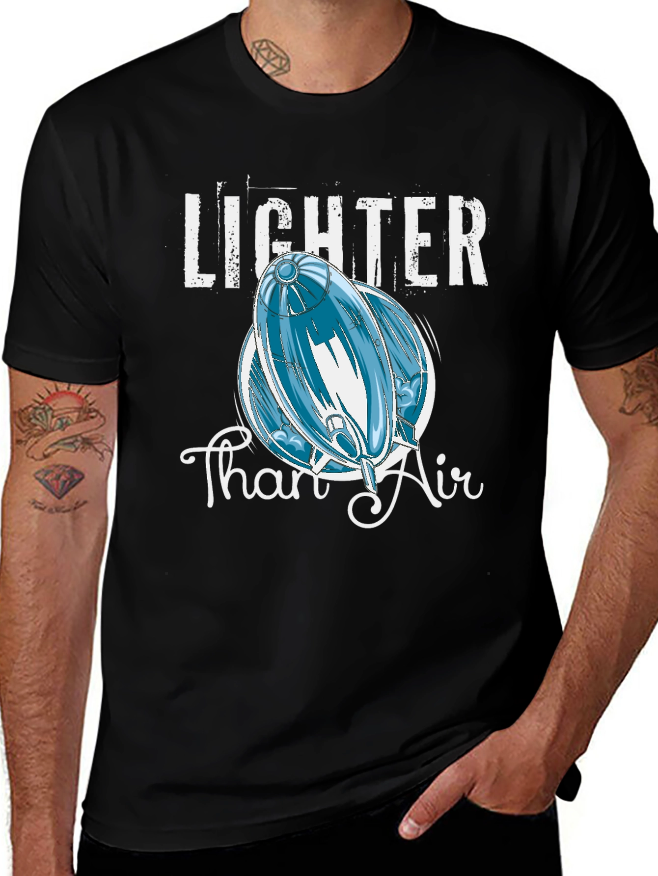 Variant 18 of Lighter Than Air T-Shirt - Unique Design
