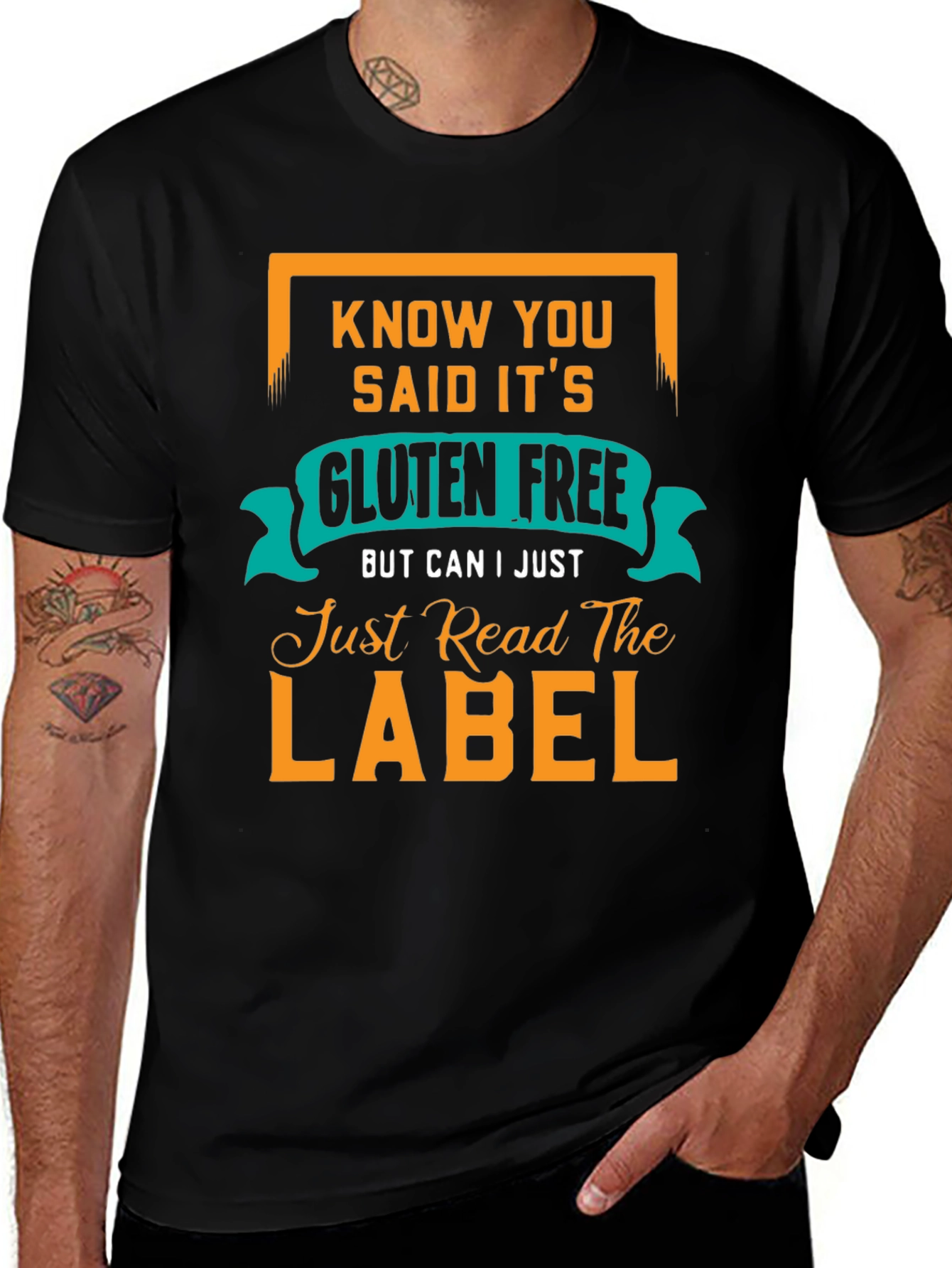 Gluten Free Label T-Shirt