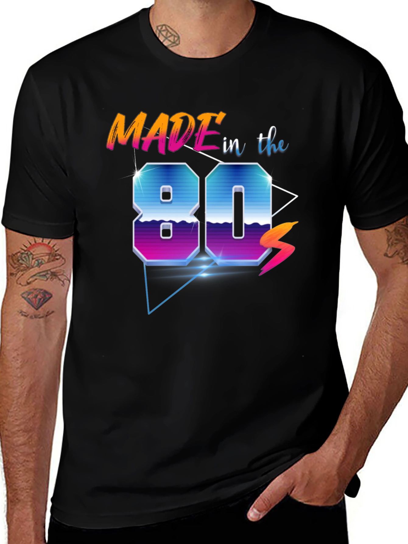 Variant 24 of Made in the 80's T-Shirt Retro Vintage Style