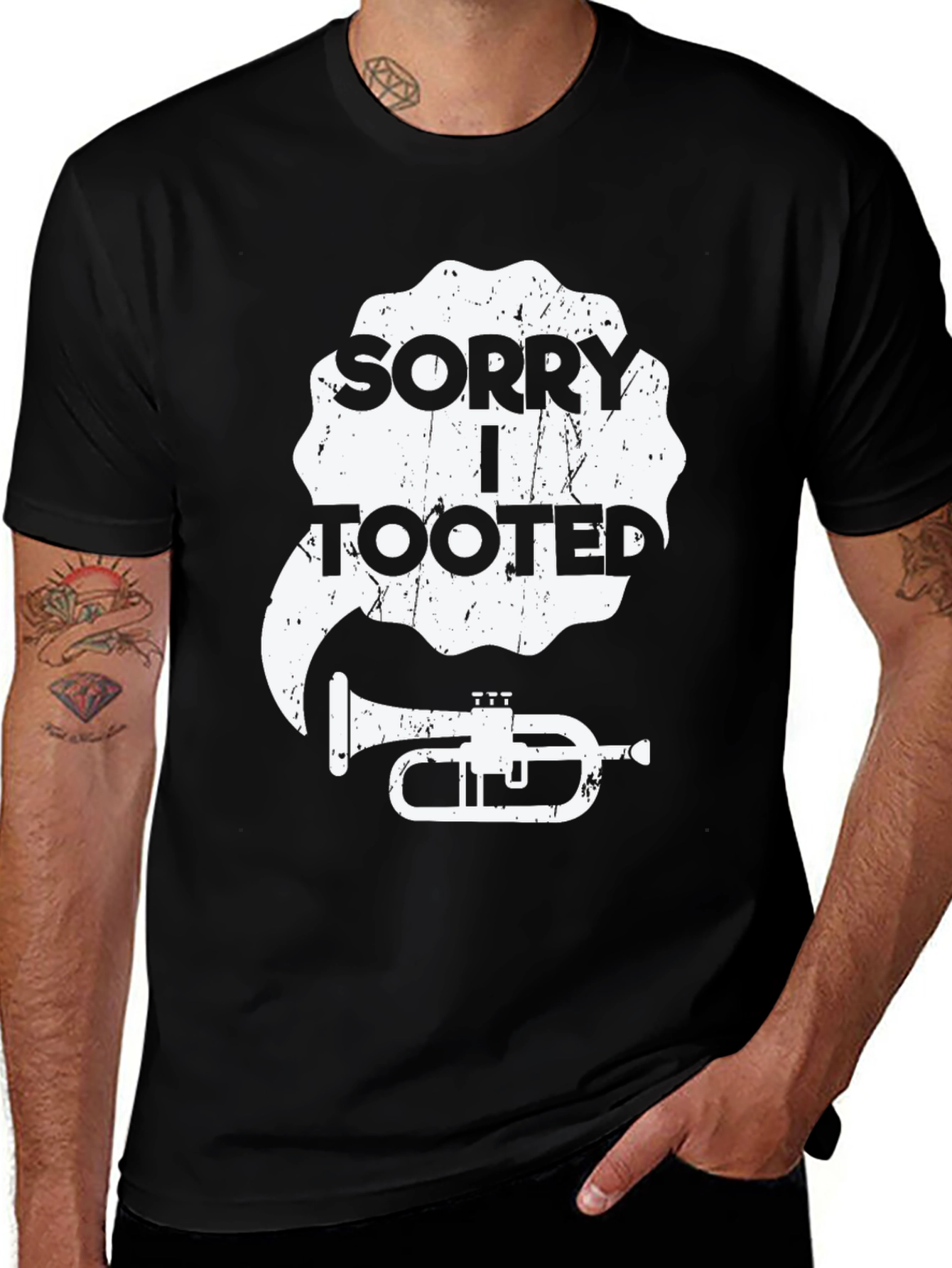 Variant 16 of Sorry I Tooted T-Shirt