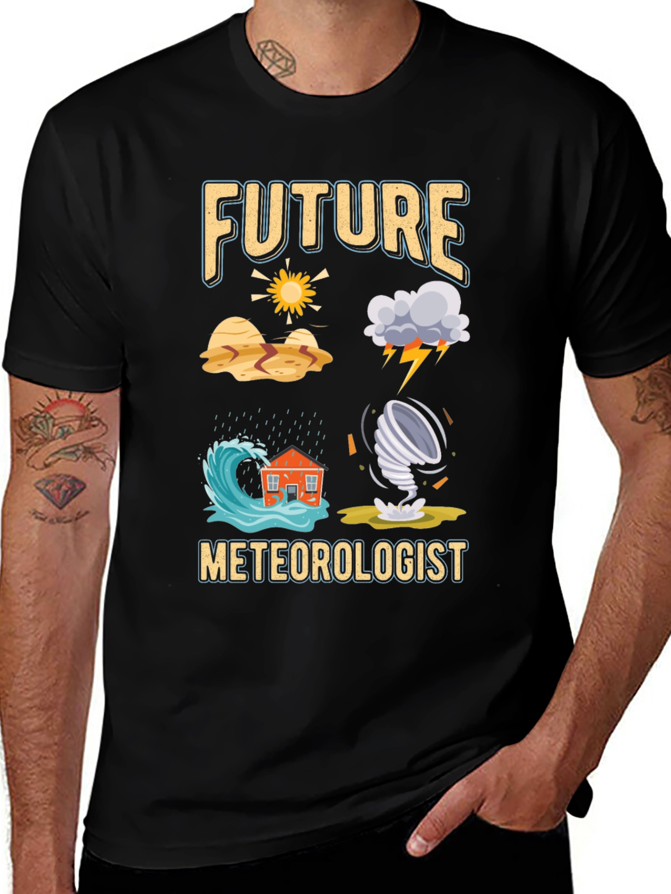 Variant 29 of Future Meteorologist Graphic T-Shirt
