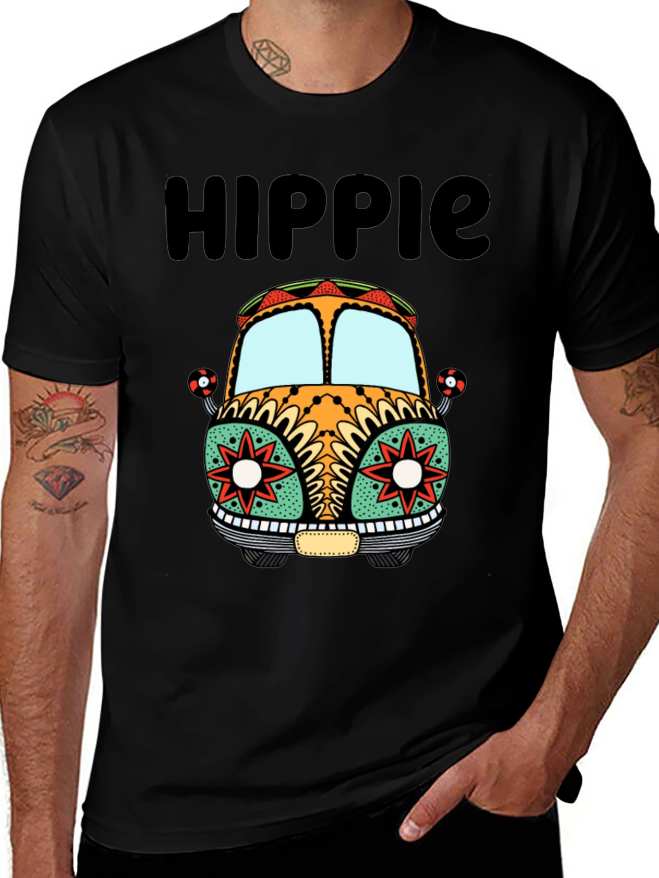 Variant 25 of Hippie Van Graphic T-Shirt