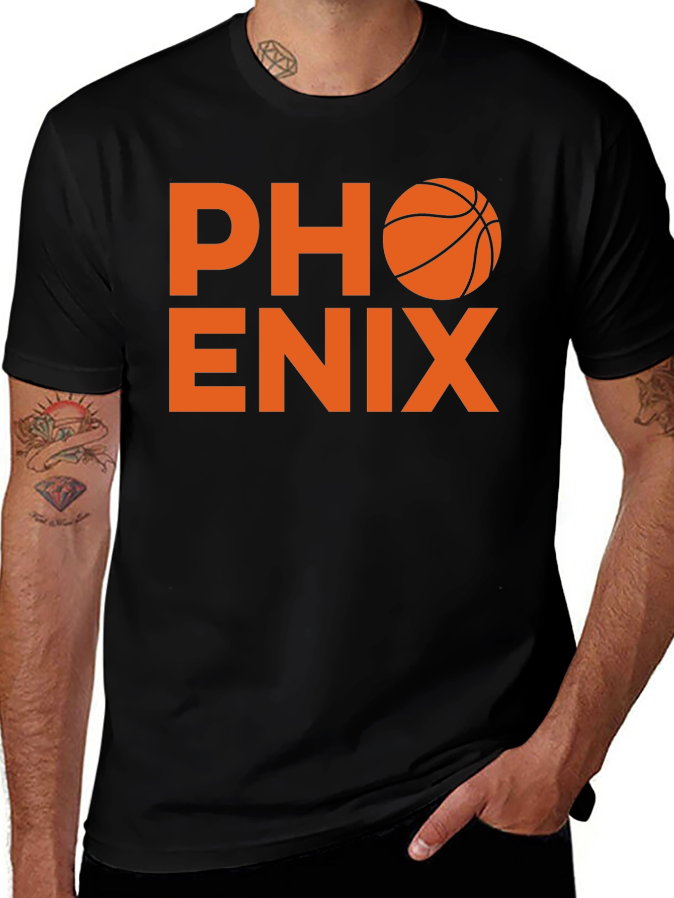 Variant 20 of Phoenix Basketball Graphic T-Shirt
