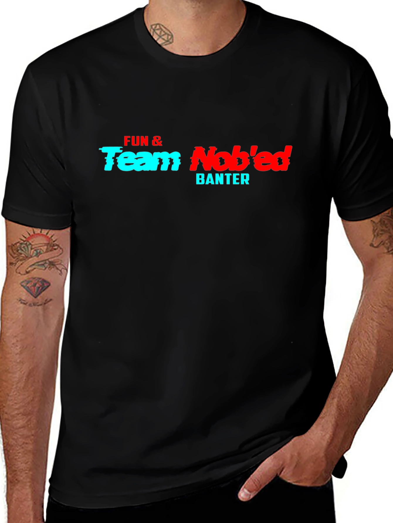 Variant 13 of Fun & Team Nob'ed Banter Graphic Tee