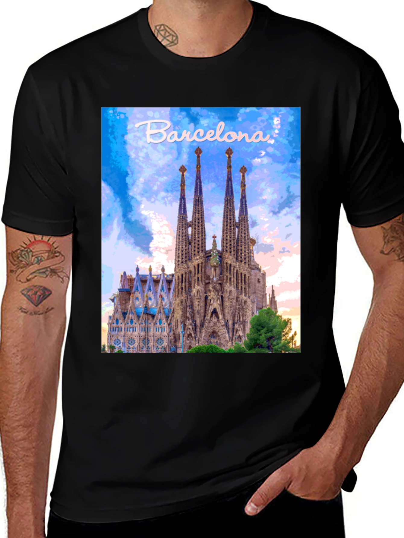 Barcelona Sagrada Familia T-Shirt