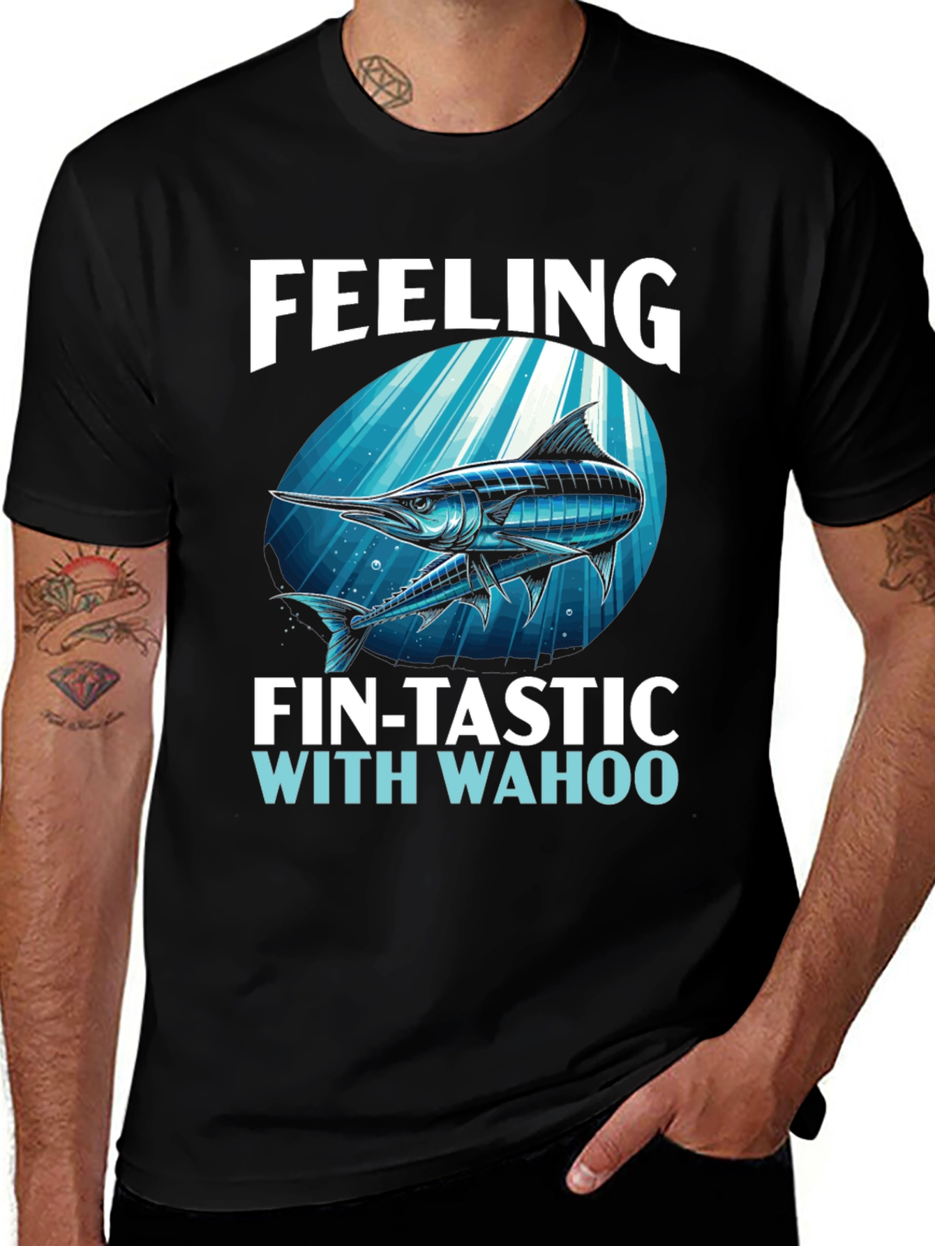 Feeling Fin-Tastic with Wahoo T-Shirt