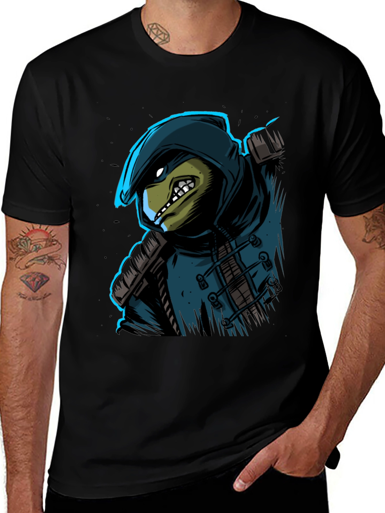 Variant 2 of Ninja Turtle Graphic T-Shirt