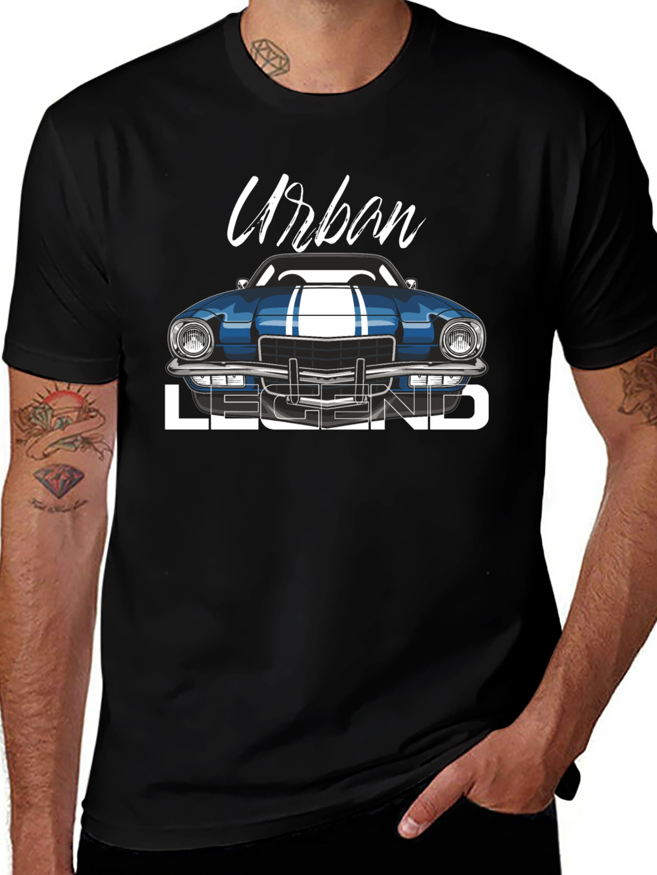 Variant 8 of Urban Legend Car T-Shirt - Cool Graphic Tee