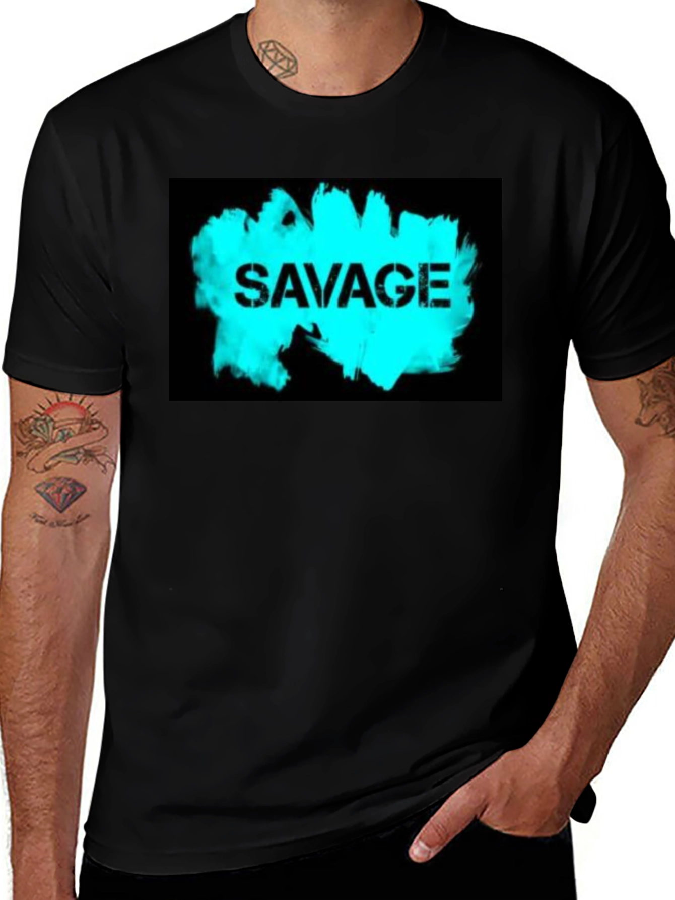 Variant 13 of Savage Graphic T-Shirt - Bold Statement Tee
