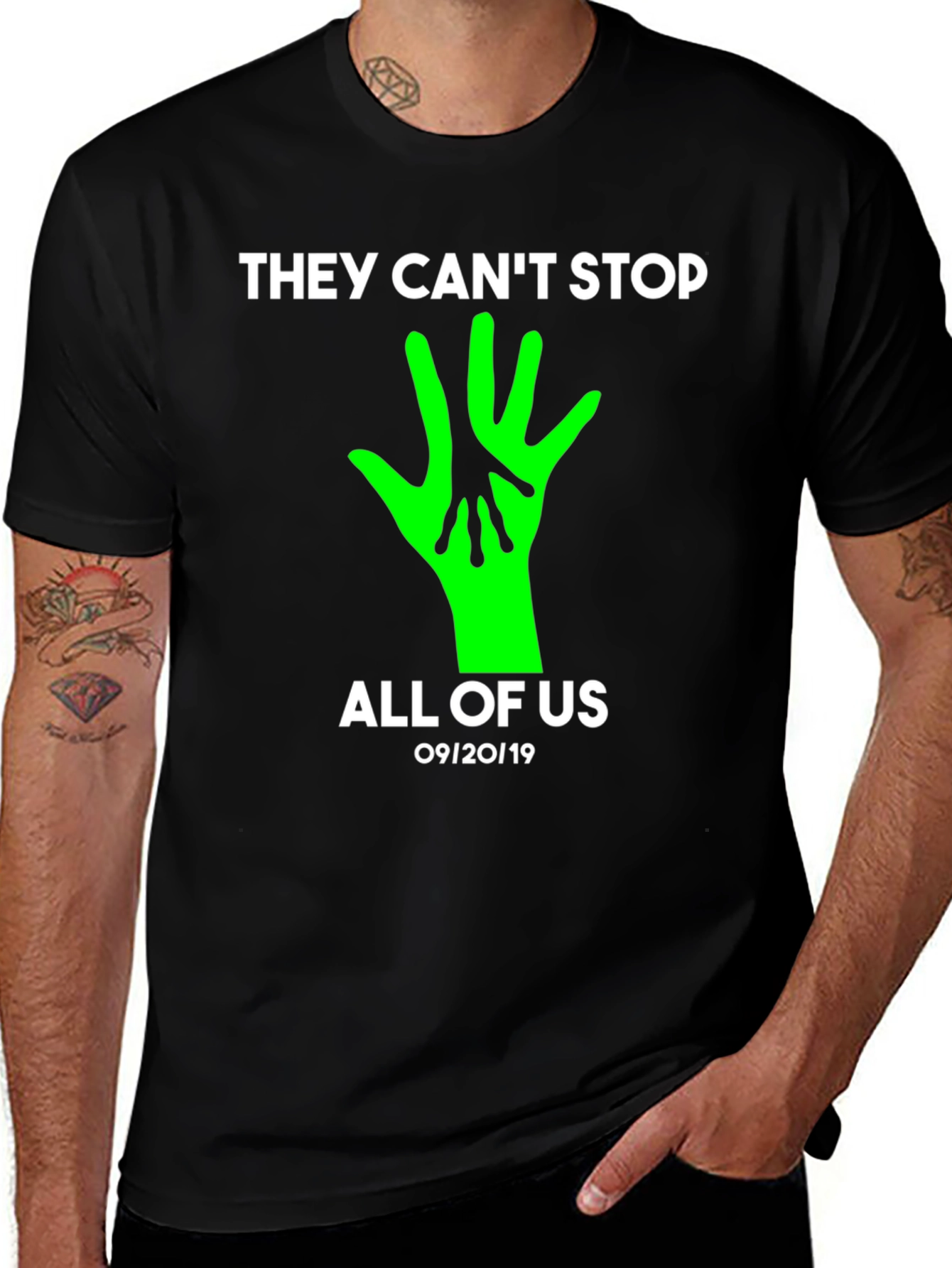 They Can't Stop All Of Us Alien Raid T-Shirt