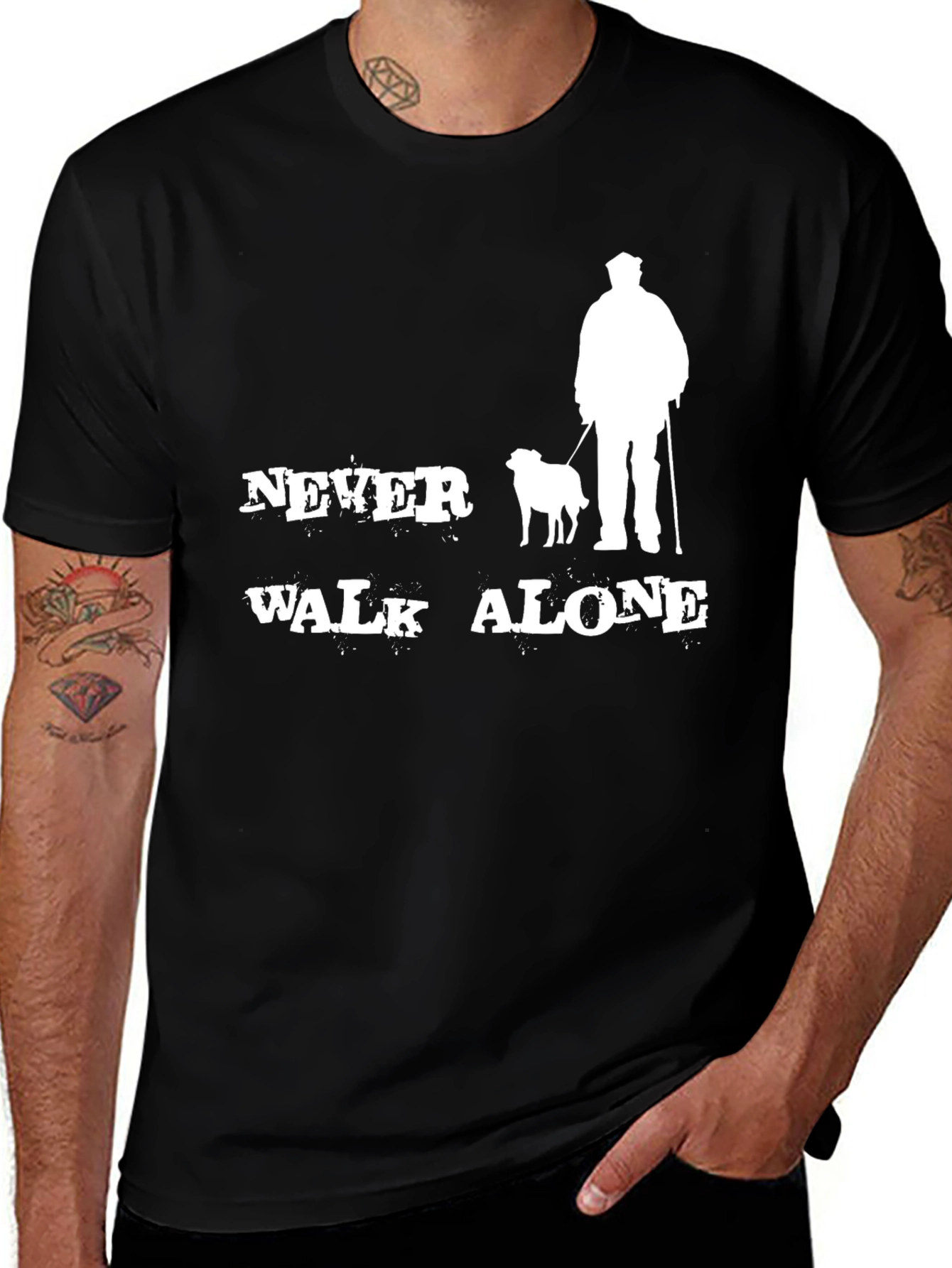 Variant 14 of Never Walk Alone Graphic Tee