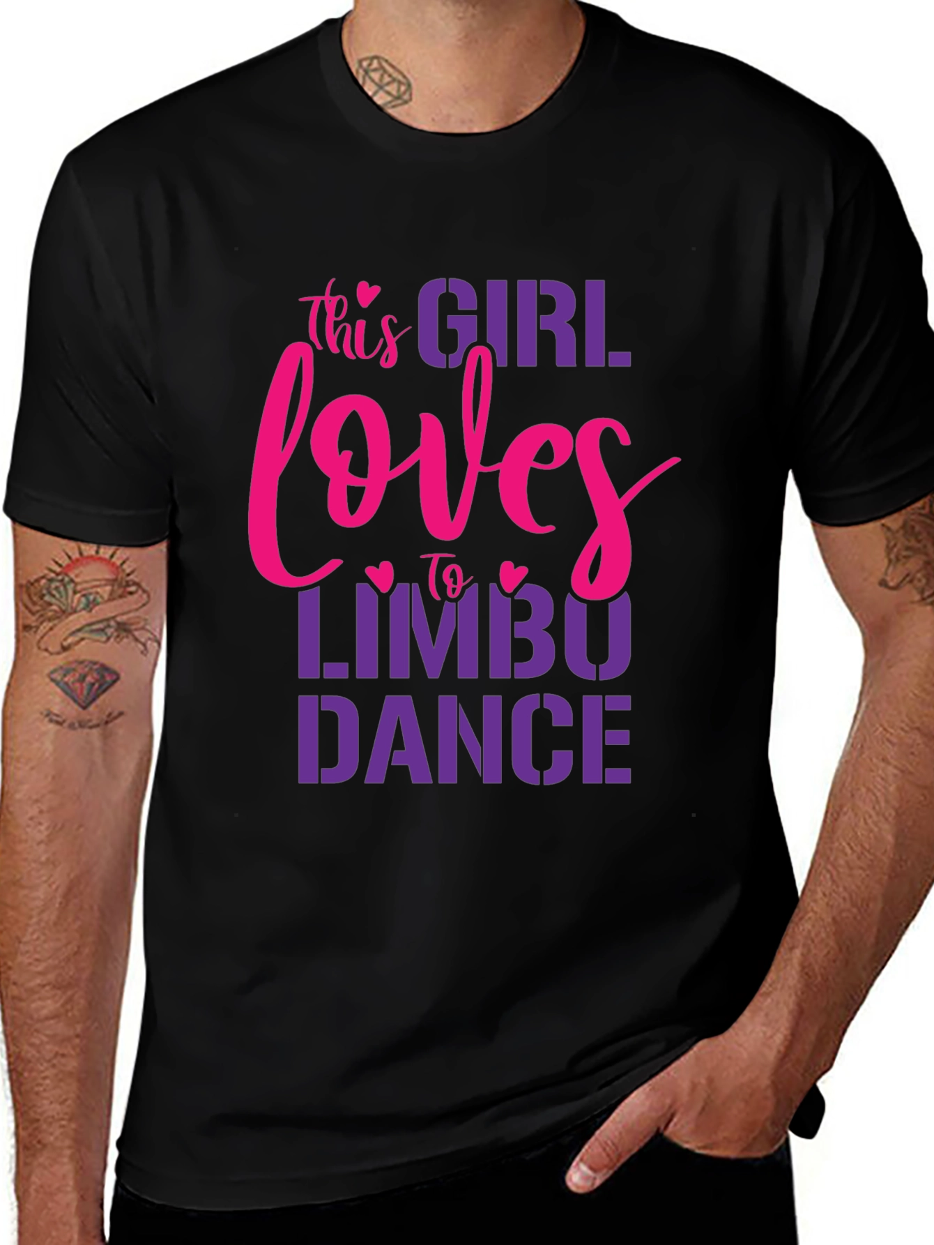 Variant 5 of This Girl Loves to Limbo Dance T-Shirt
