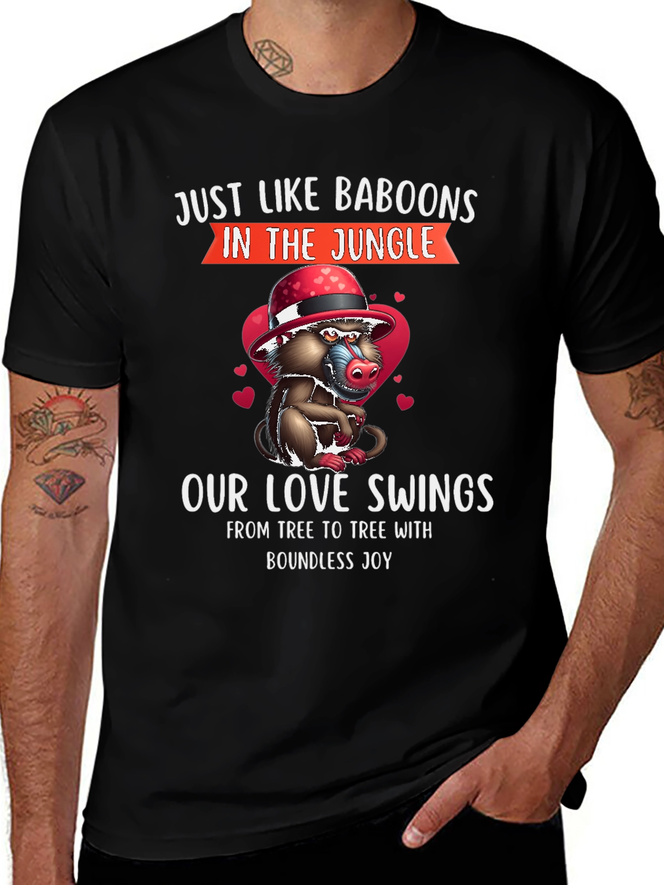 Baboon Love Swing T-Shirt