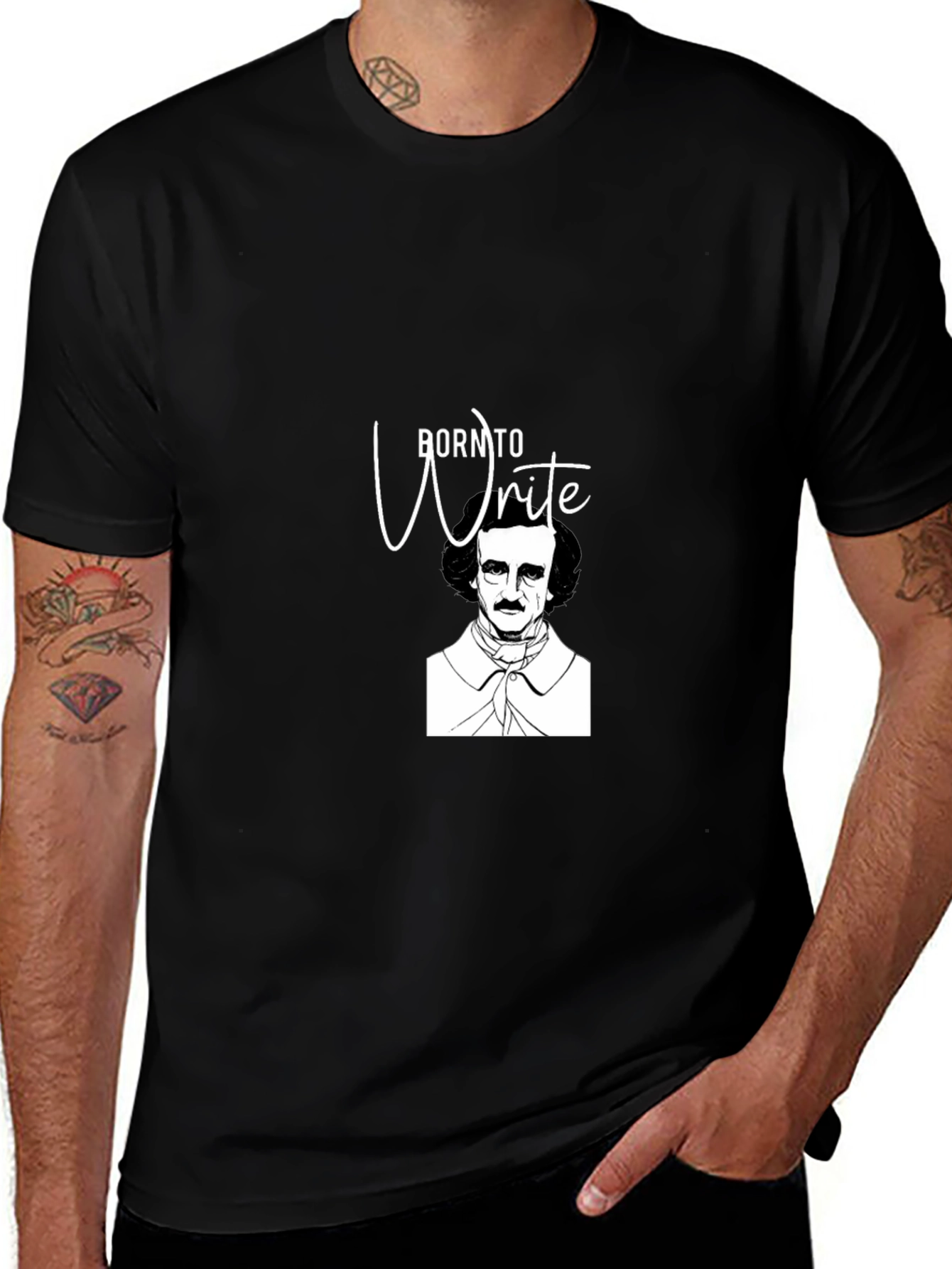 Born to Write - Edgar Allan Poe T-Shirt