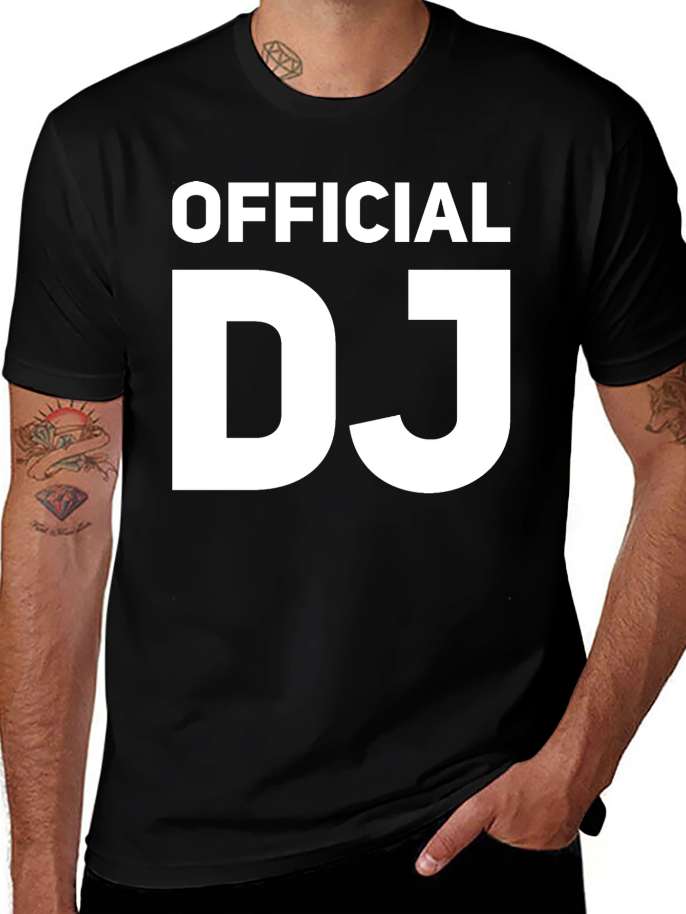 Official DJ Black T-Shirt