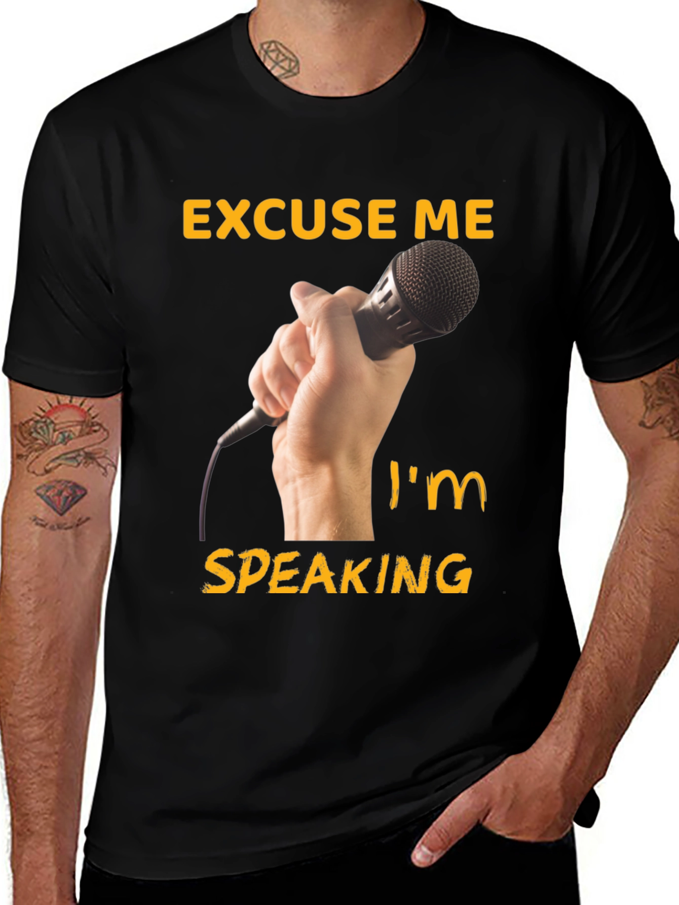 Variant 16 of Excuse Me I'm Speaking Graphic Tee