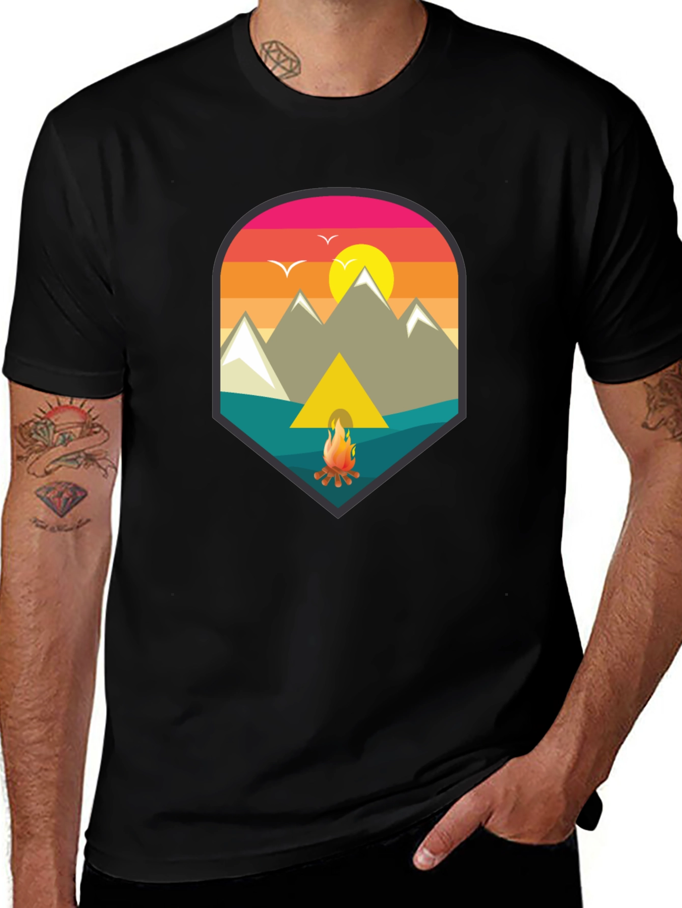 Variant 26 of Camping Adventure Graphic Tee