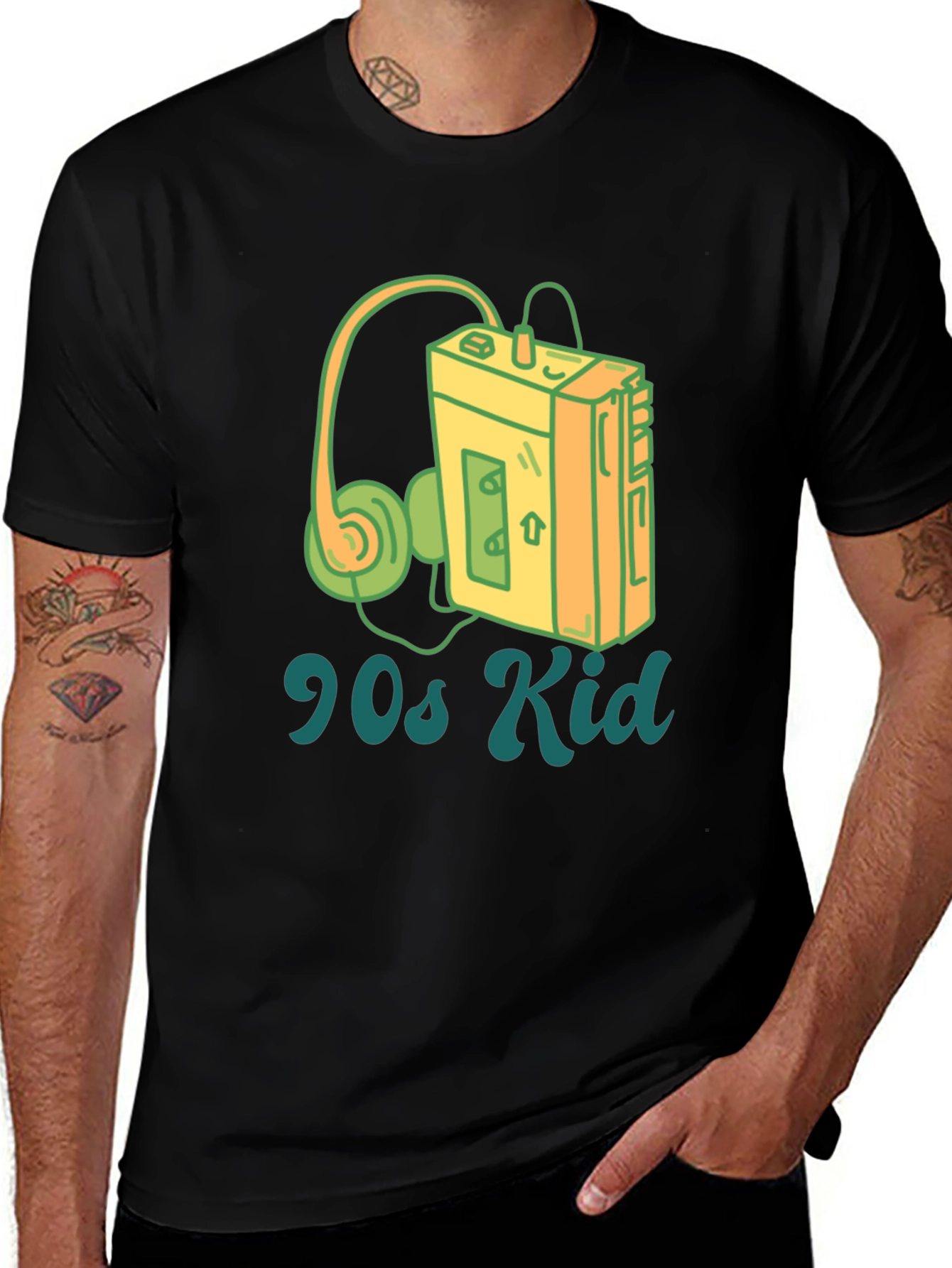 Variant 14 of 90s Kid Cassette Player T-Shirt