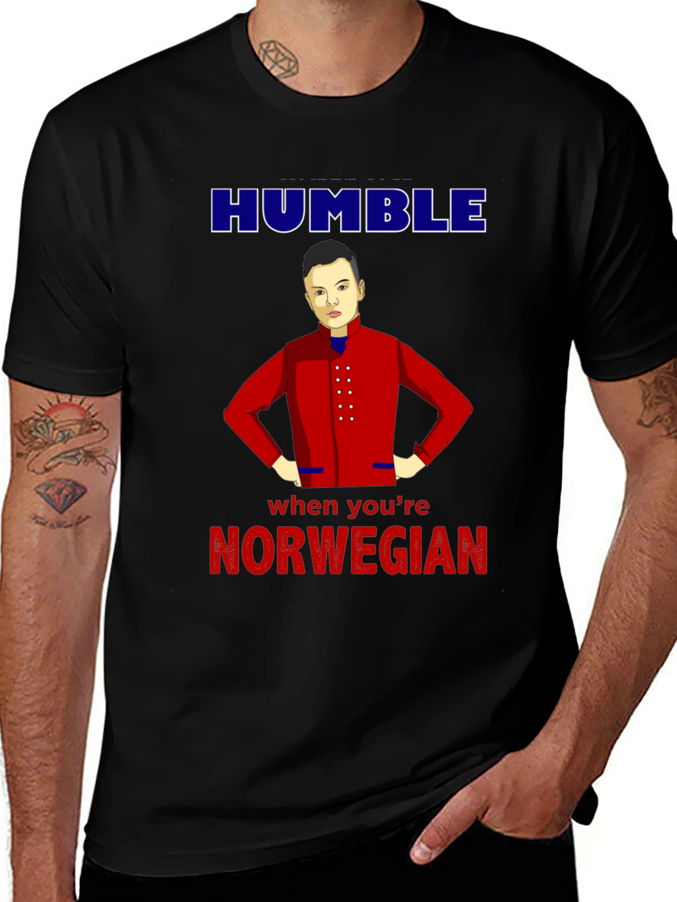 Humble When You're Norwegian T-Shirt