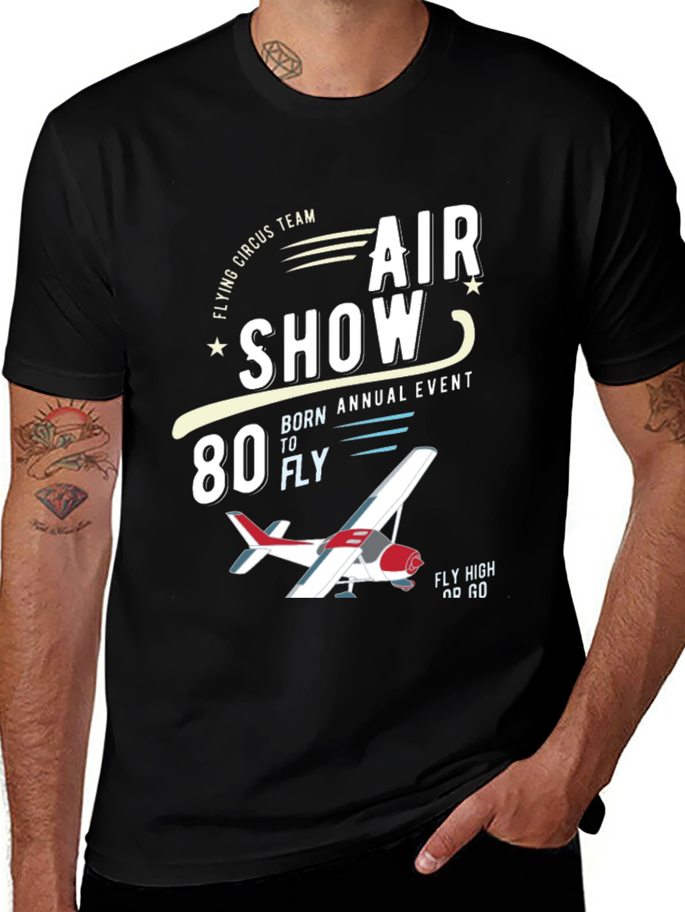 Variant 20 of Air Show T-Shirt: Flying Circus Team