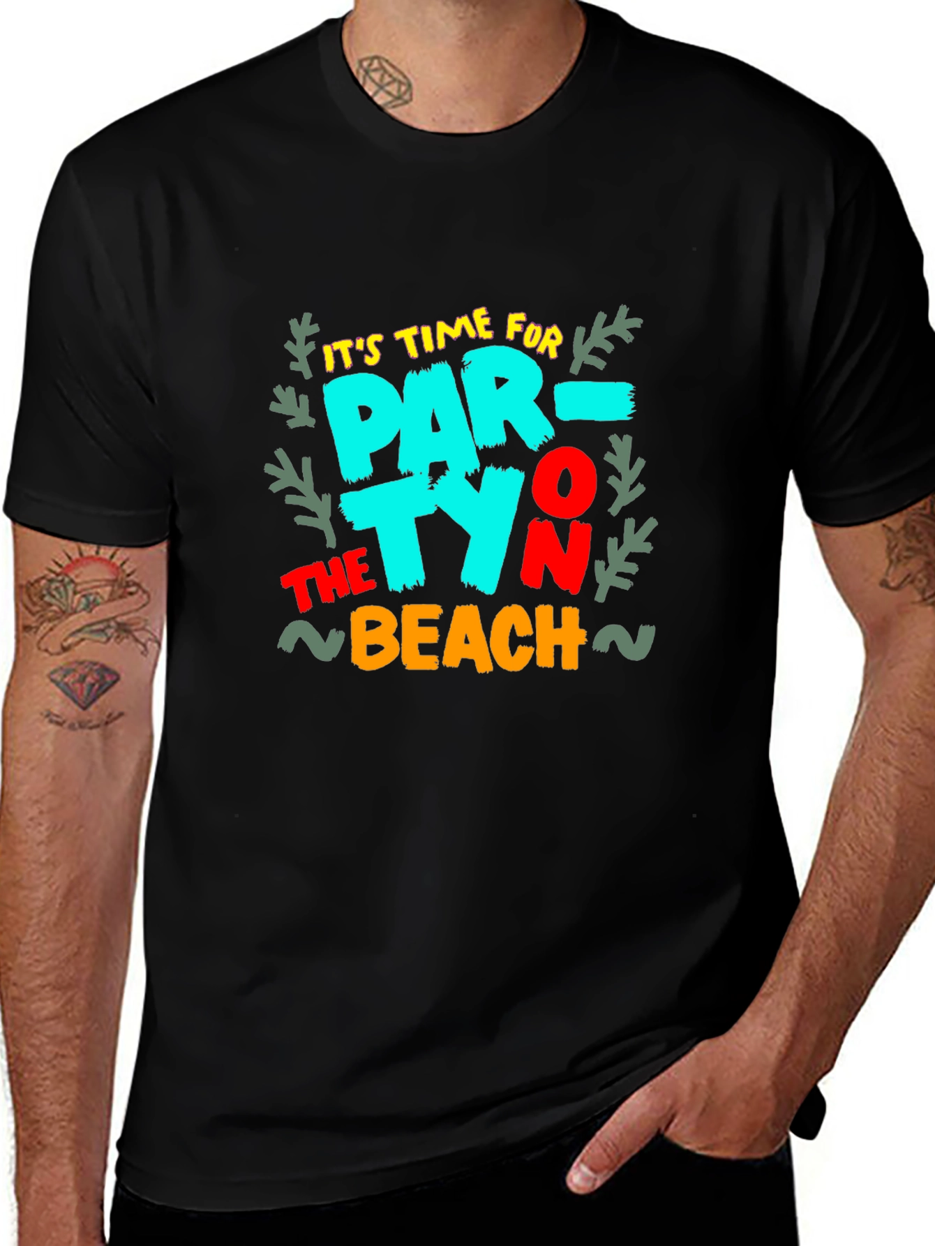 Variant 28 of Party On The Beach Graphic T-Shirt