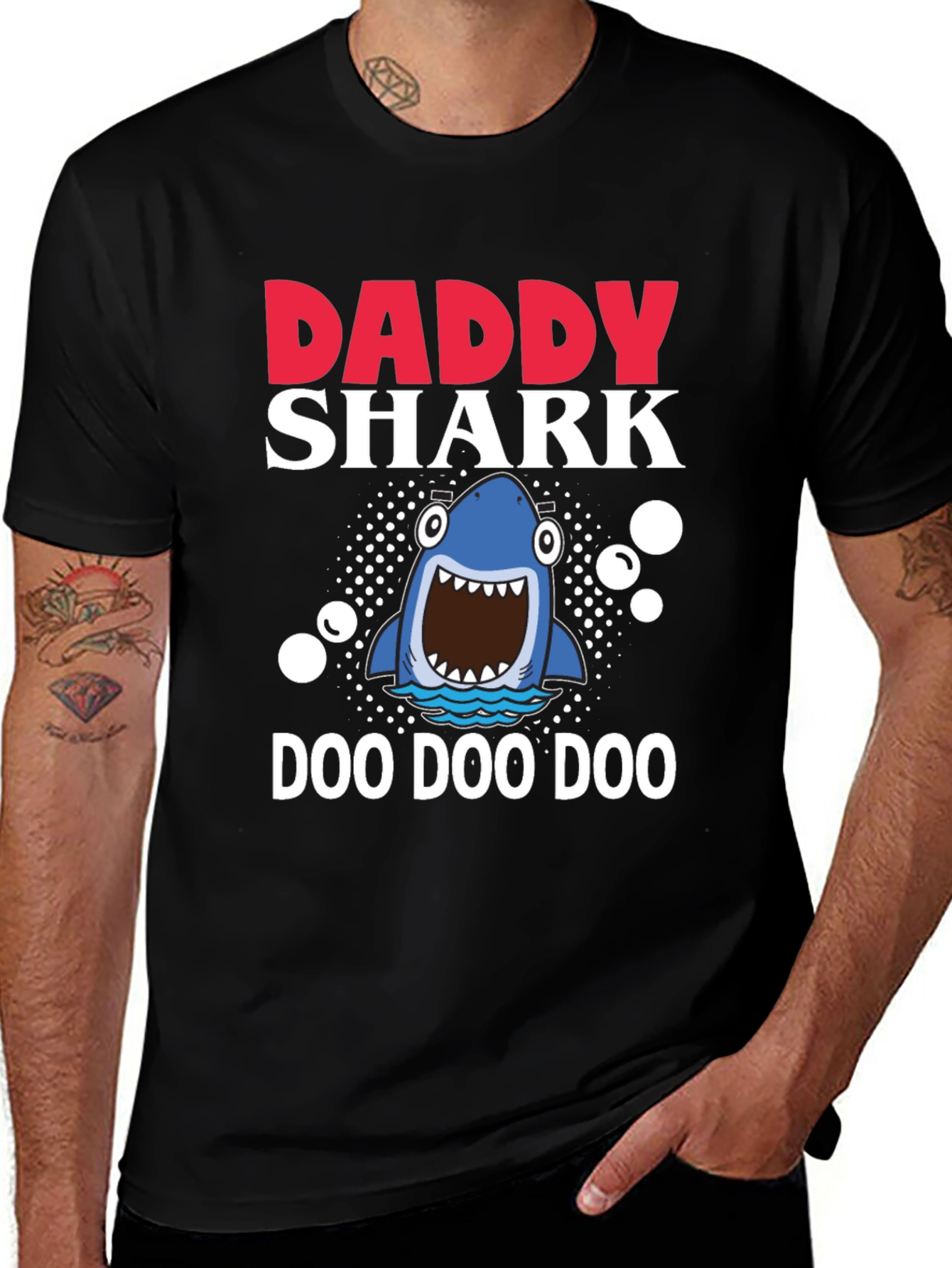 Daddy Shark T-Shirt - Doo Doo Doo Family Matching Tee