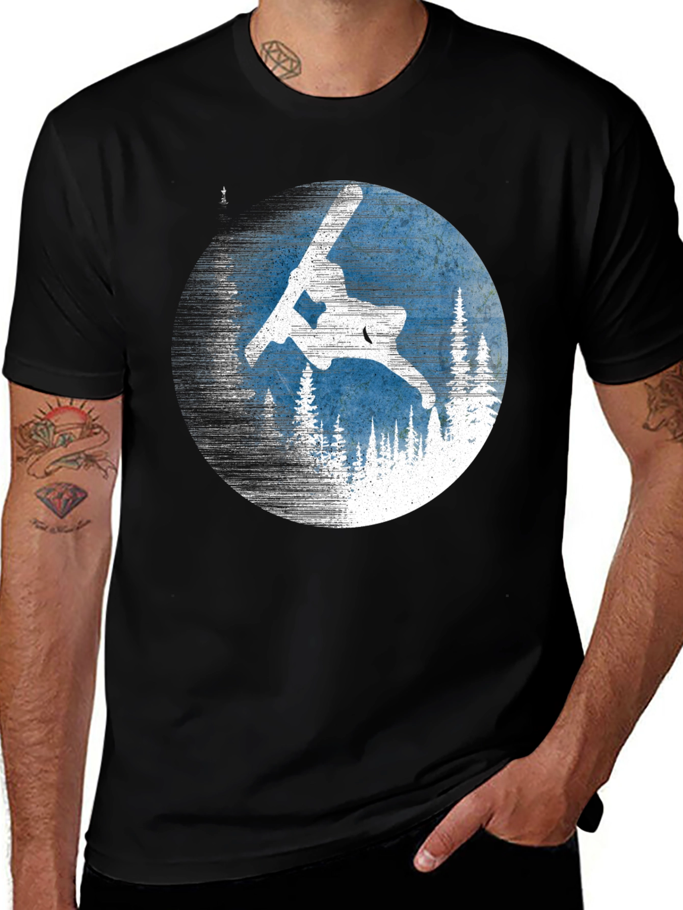 Variant 25 of Snowboarder T-Shirt - Winter Sports Apparel