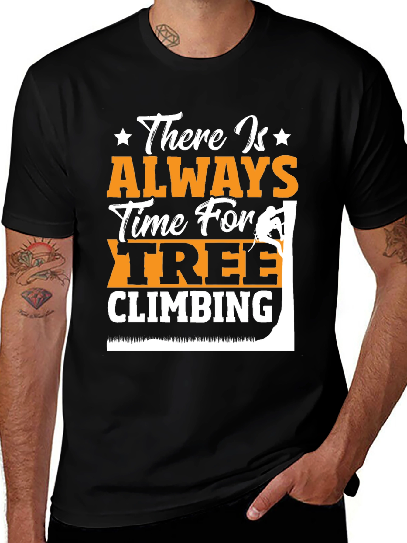 Variant 7 of Tree Climbing T-Shirt - Always Time Tee
