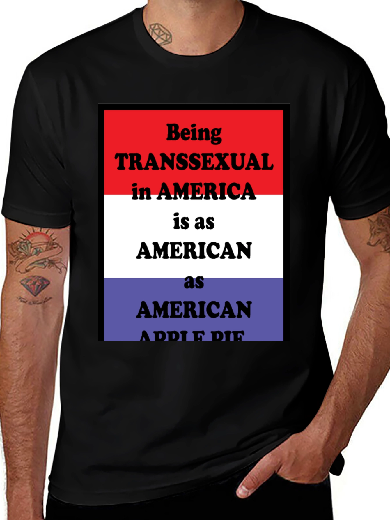 Transgender American Pride T-Shirt