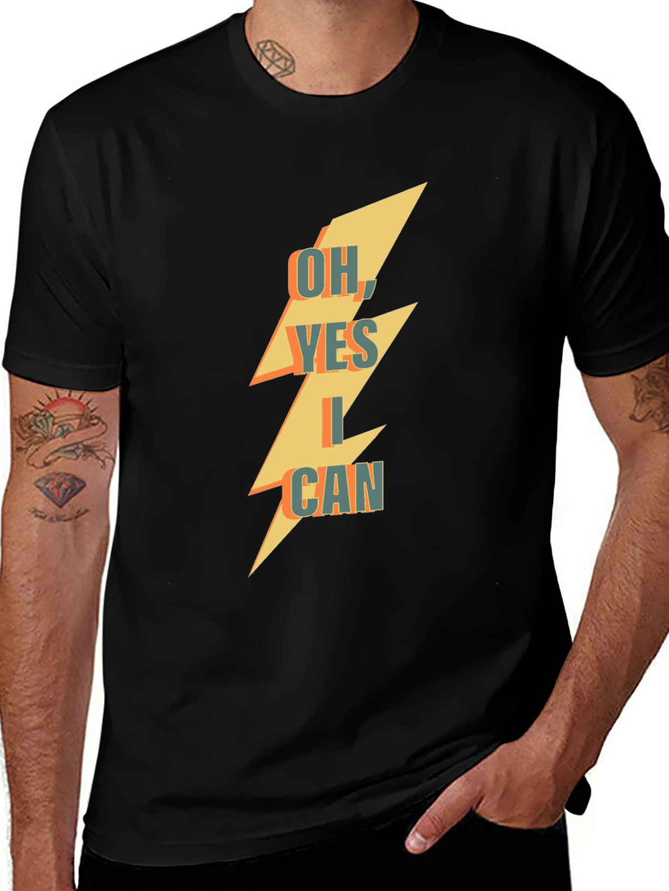 Variant 15 of Oh Yes I Can Graphic Tee