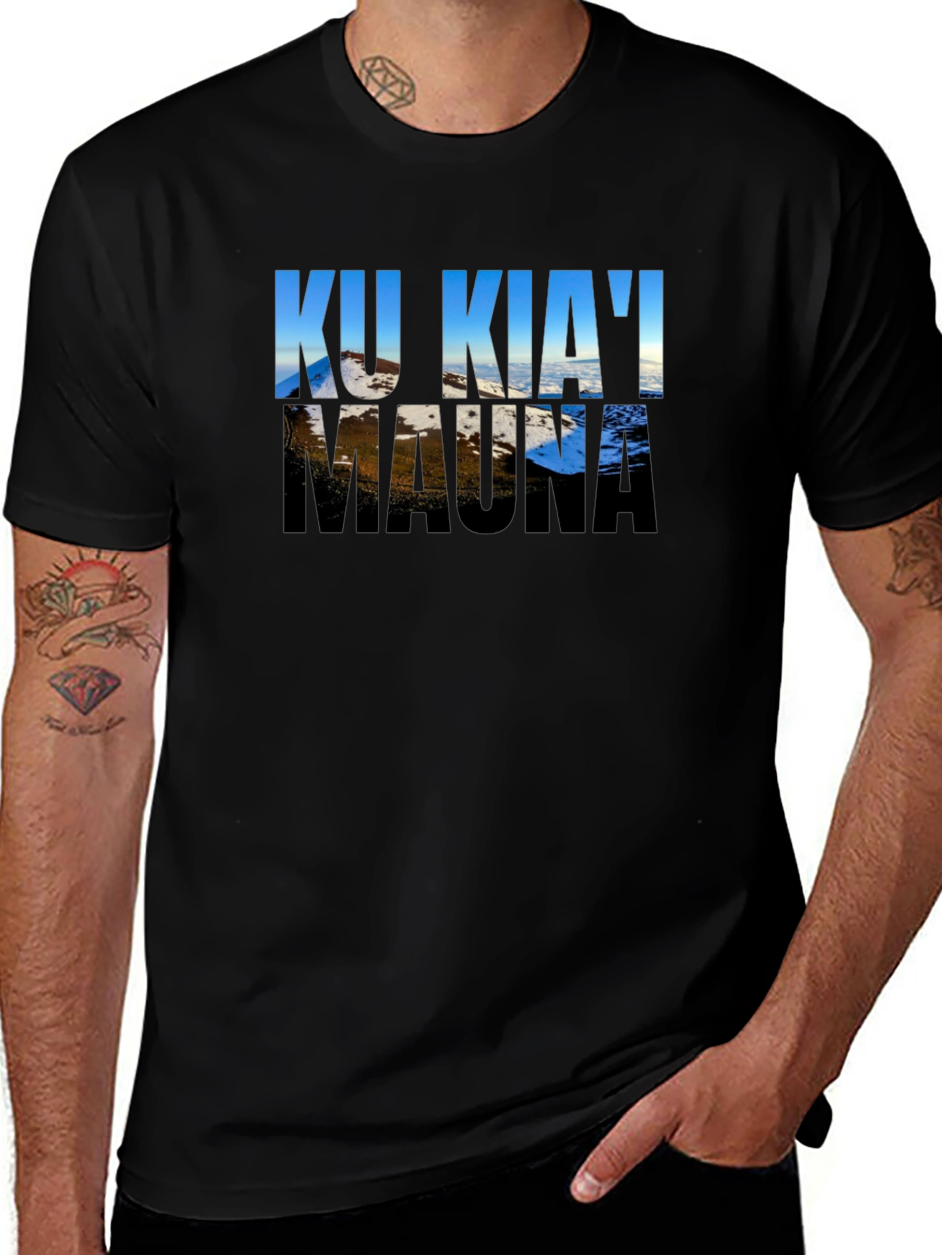 Variant 29 of Ku Kia'i Mauna Graphic Tee