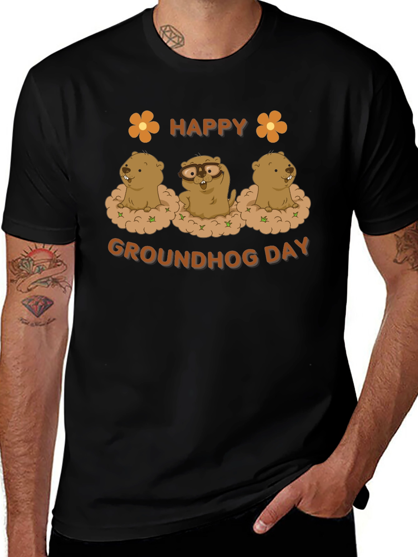 Happy Groundhog Day T-Shirt