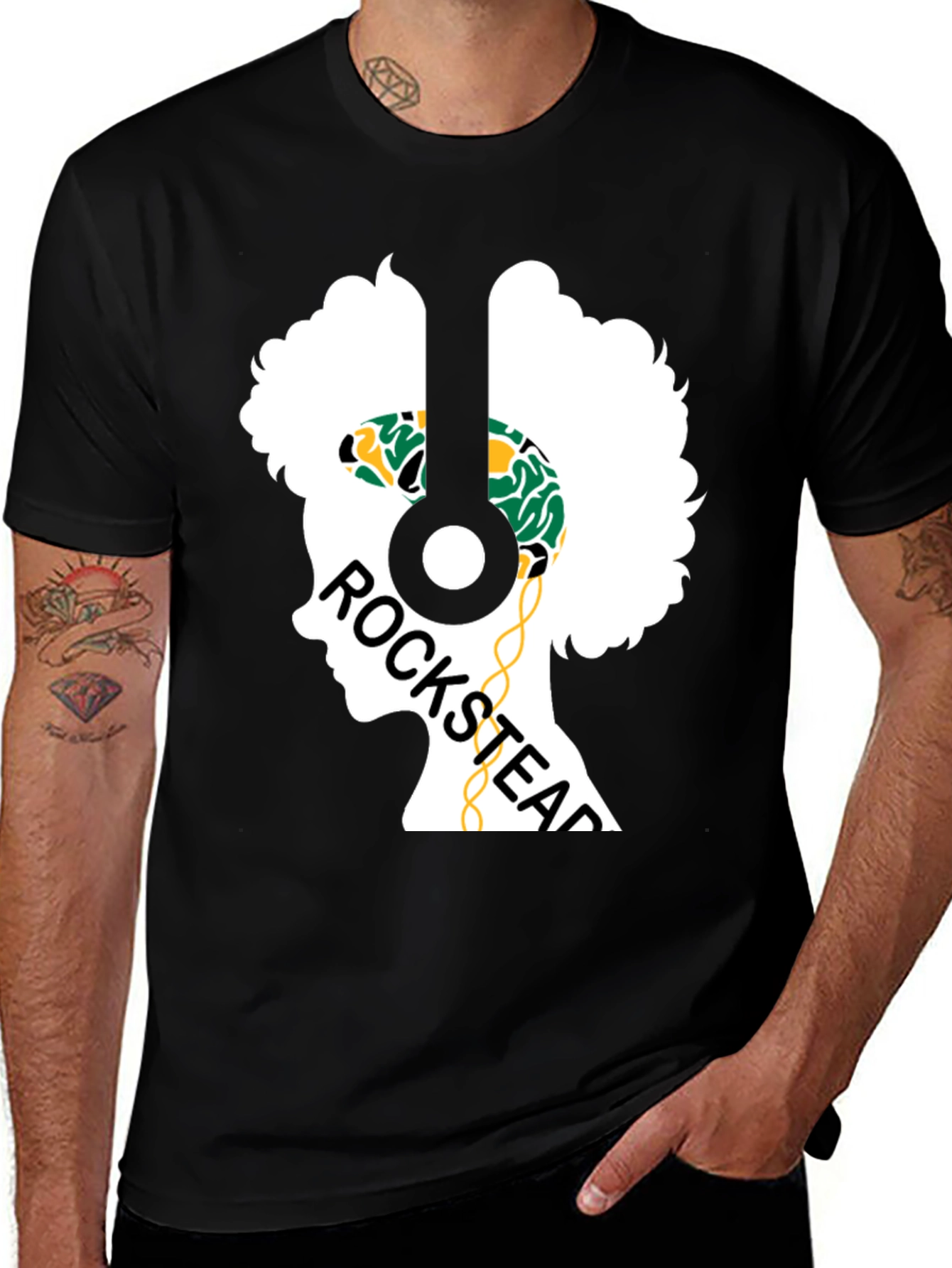 Variant 5 of Rockstead Graphic T-Shirt - Cool Design