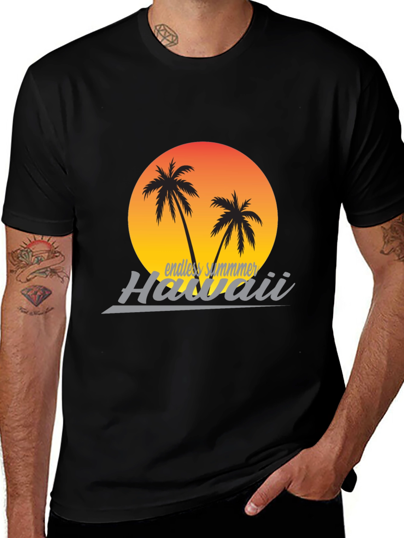 Variant 18 of Hawaii Endless Summer Graphic Tee