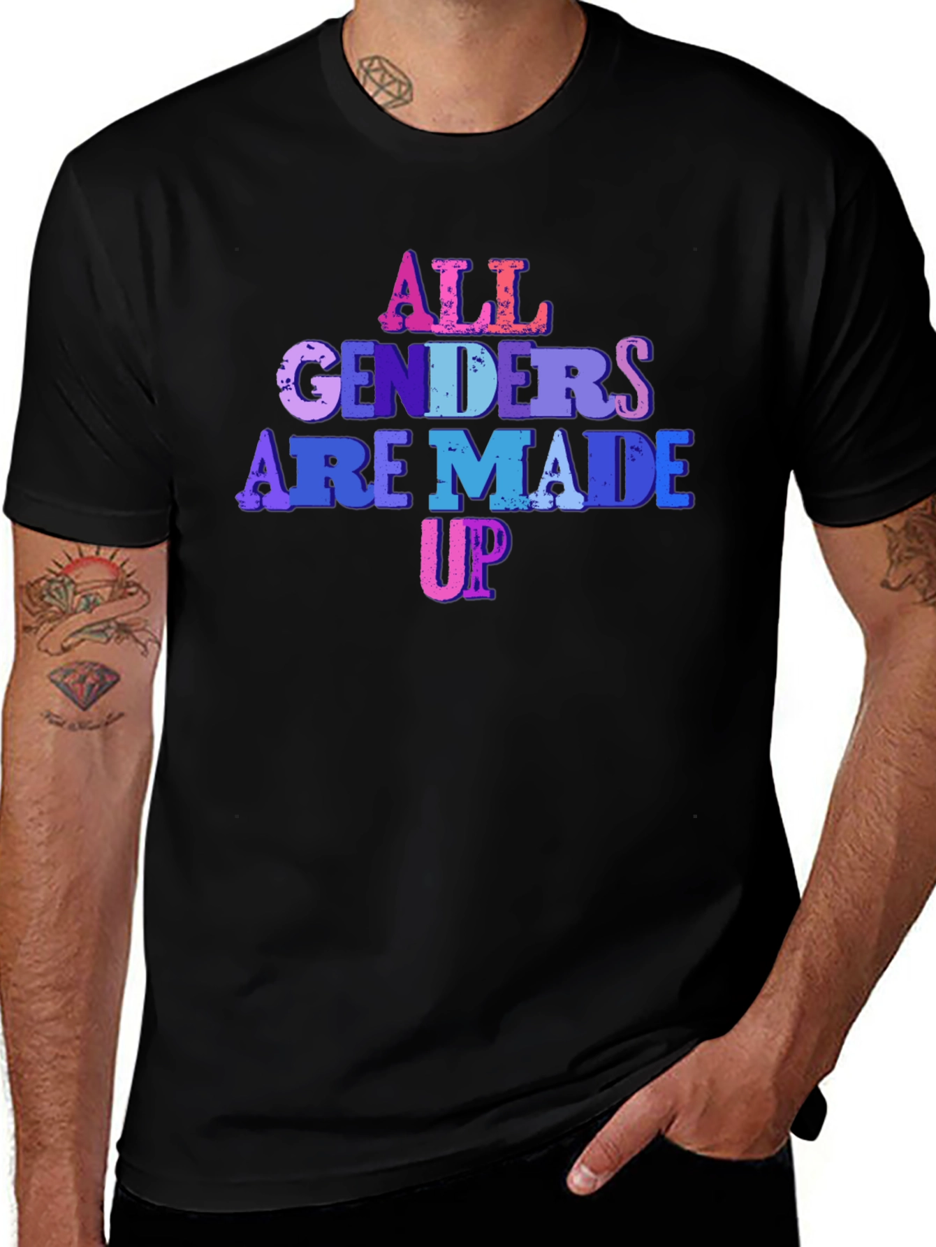 Variant 24 of All Genders Are Made Up Graphic Tee