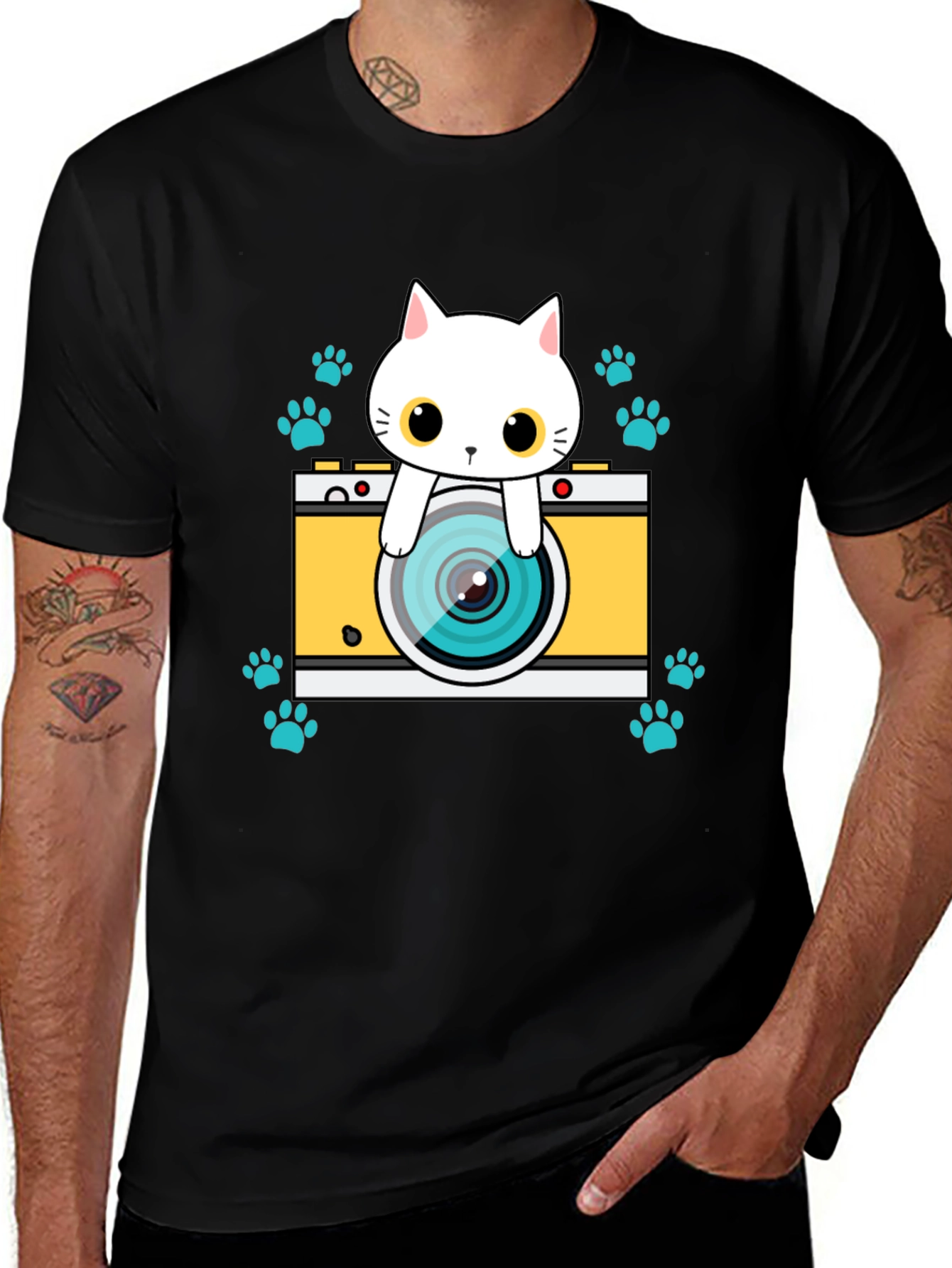 Cat Camera T-Shirt