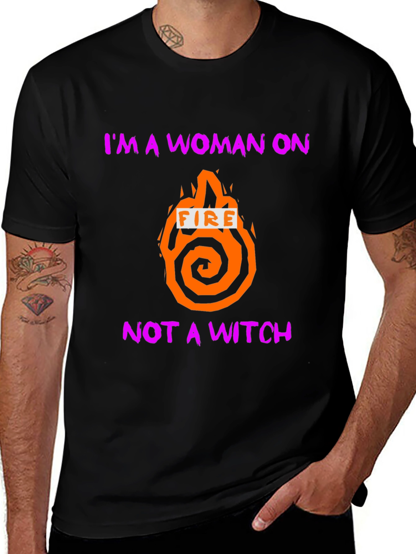 Variant 26 of I'm a Woman On Fire T-Shirt