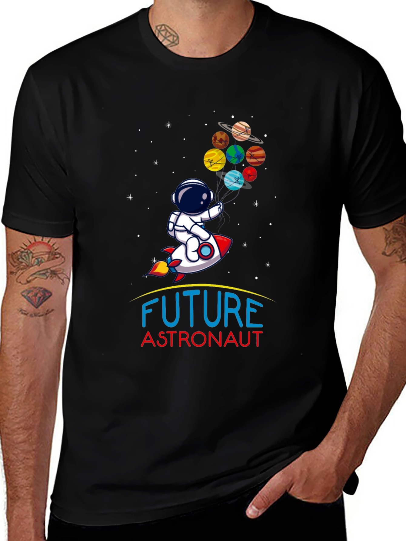 Variant 27 of Future Astronaut Planets T-Shirt
