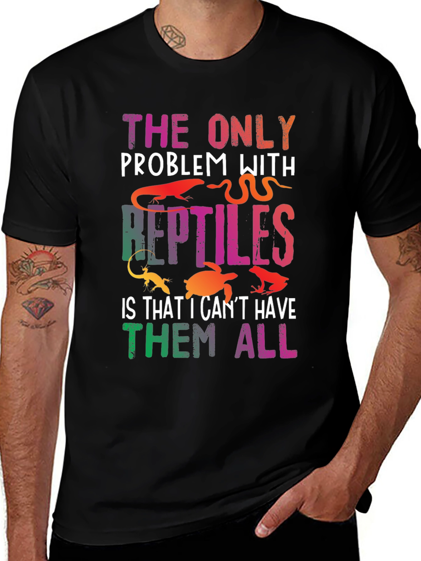 Variant 13 of Reptile Lover T-Shirt - Funny Pet Owner Tee
