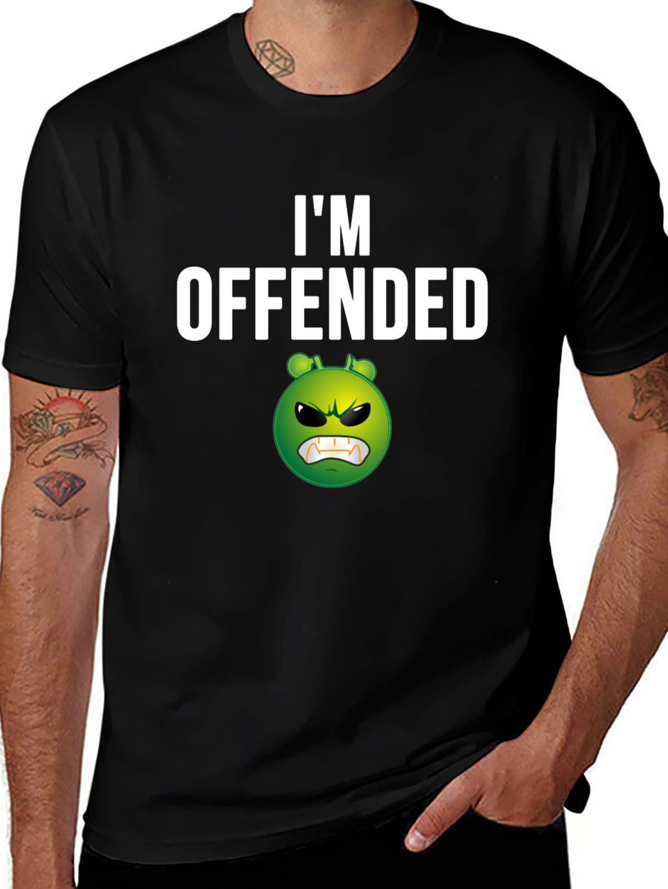 Variant 5 of I'm Offended Graphic Tee - Funny Novelty T-Shirt
