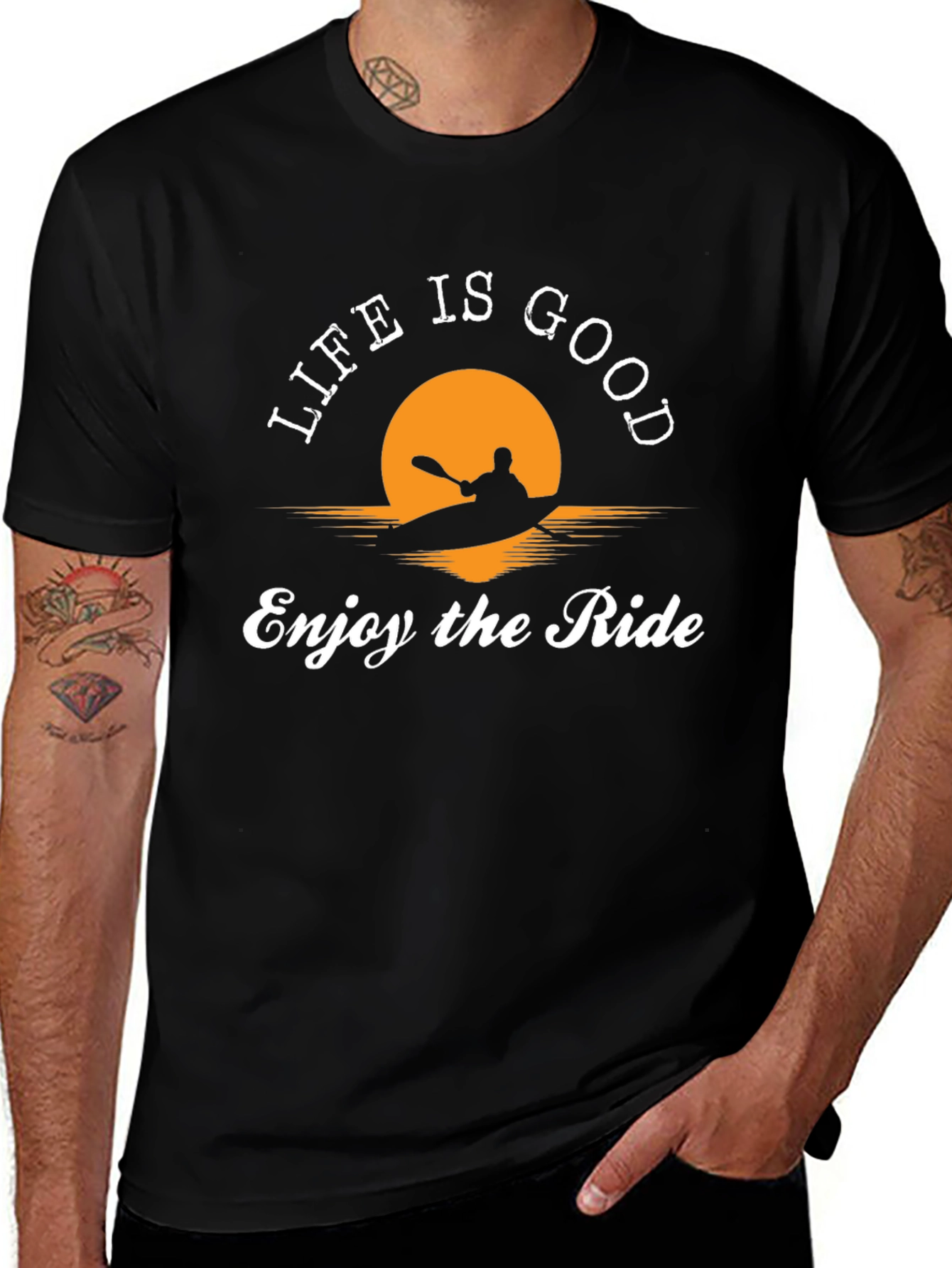 Variant 20 of Life is Good Enjoy The Ride T-Shirt