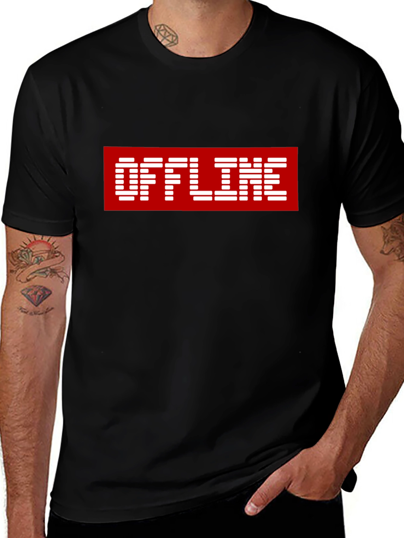 Variant 15 of Offline Graphic Tee - Gamer Style